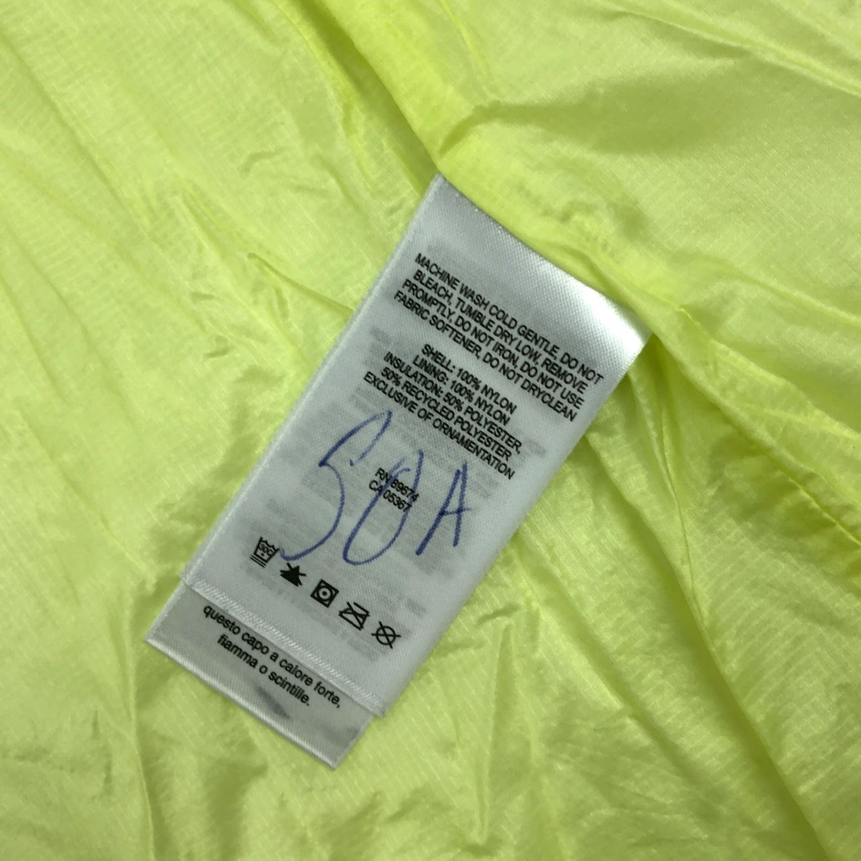 Mountain Hardwear VINTAGE Mountain Hardwear Thermal Q Elite Puffer Jacket Womens Medium Yellow Size M / US 6-8 / IT 42-44 - 7 Thumbnail