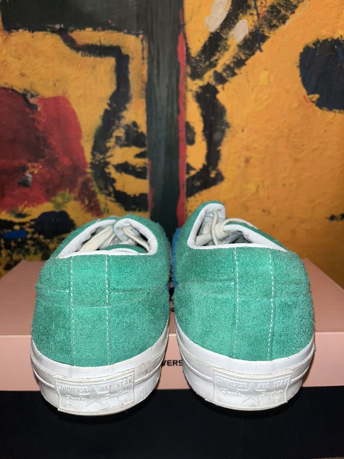 Converse Golf Wang Golf le Fleur Golf Le Fleur Uno Jolly Green Grailed