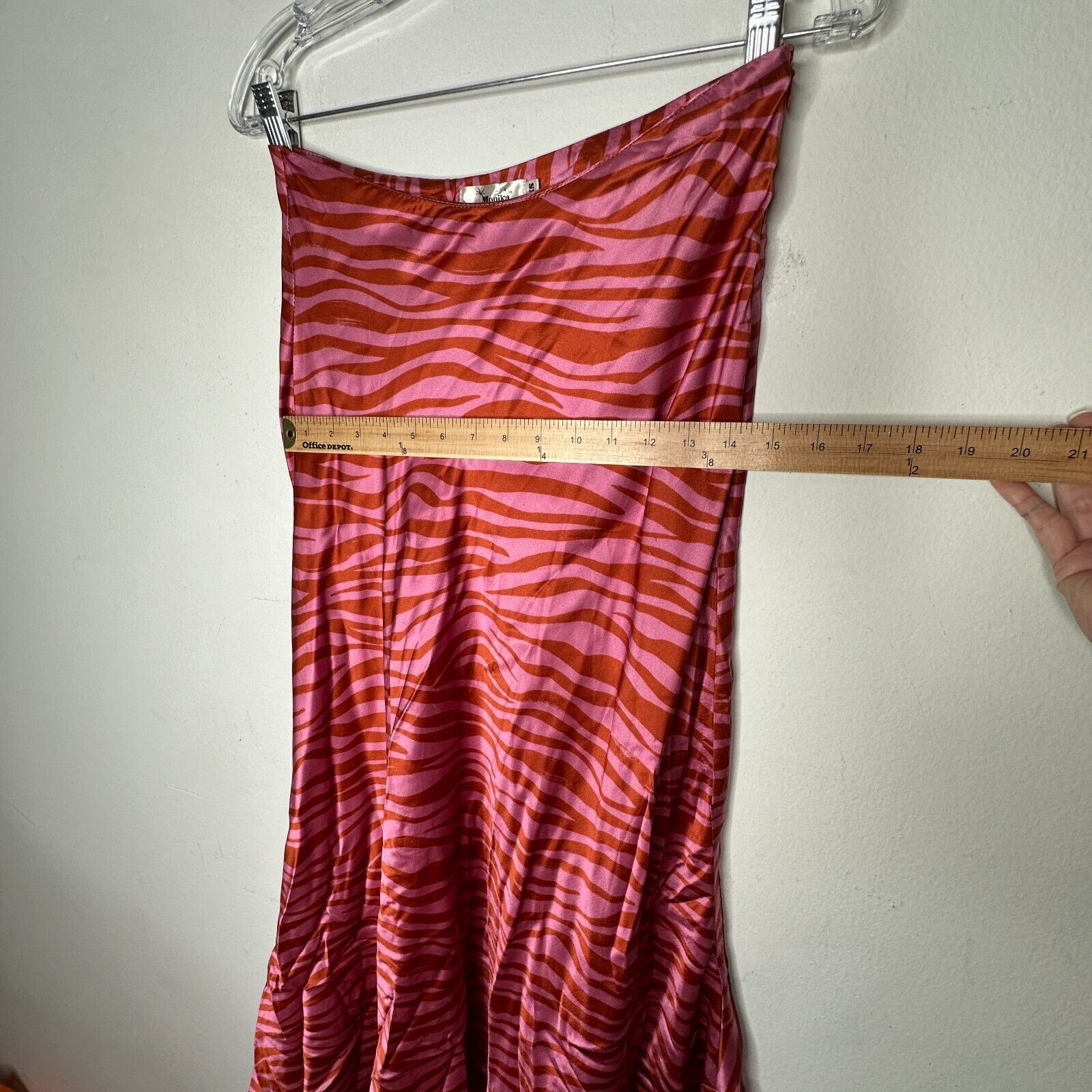 Other Monika Rust Orange Pink Patti Animal Print Maxi Skirt XS Size 26" / US 2 / IT 38 - 13 Thumbnail