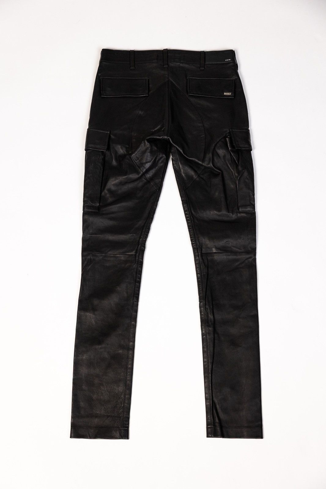 Amiri Amiri Leather Cargo Pants Size US 29 - 3 Thumbnail