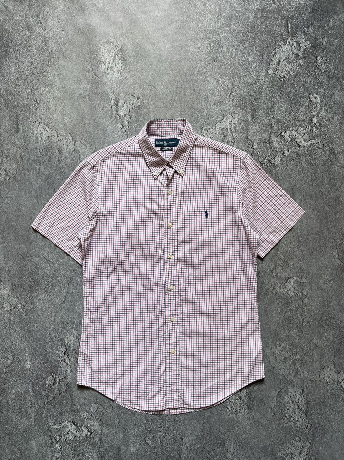 Polo Ralph Lauren 90x Vintage Ralph Lauren Short Sleeve Shirt Big Pony Striped Size US S / EU 44-46 / 1 - 1 Thumbnail
