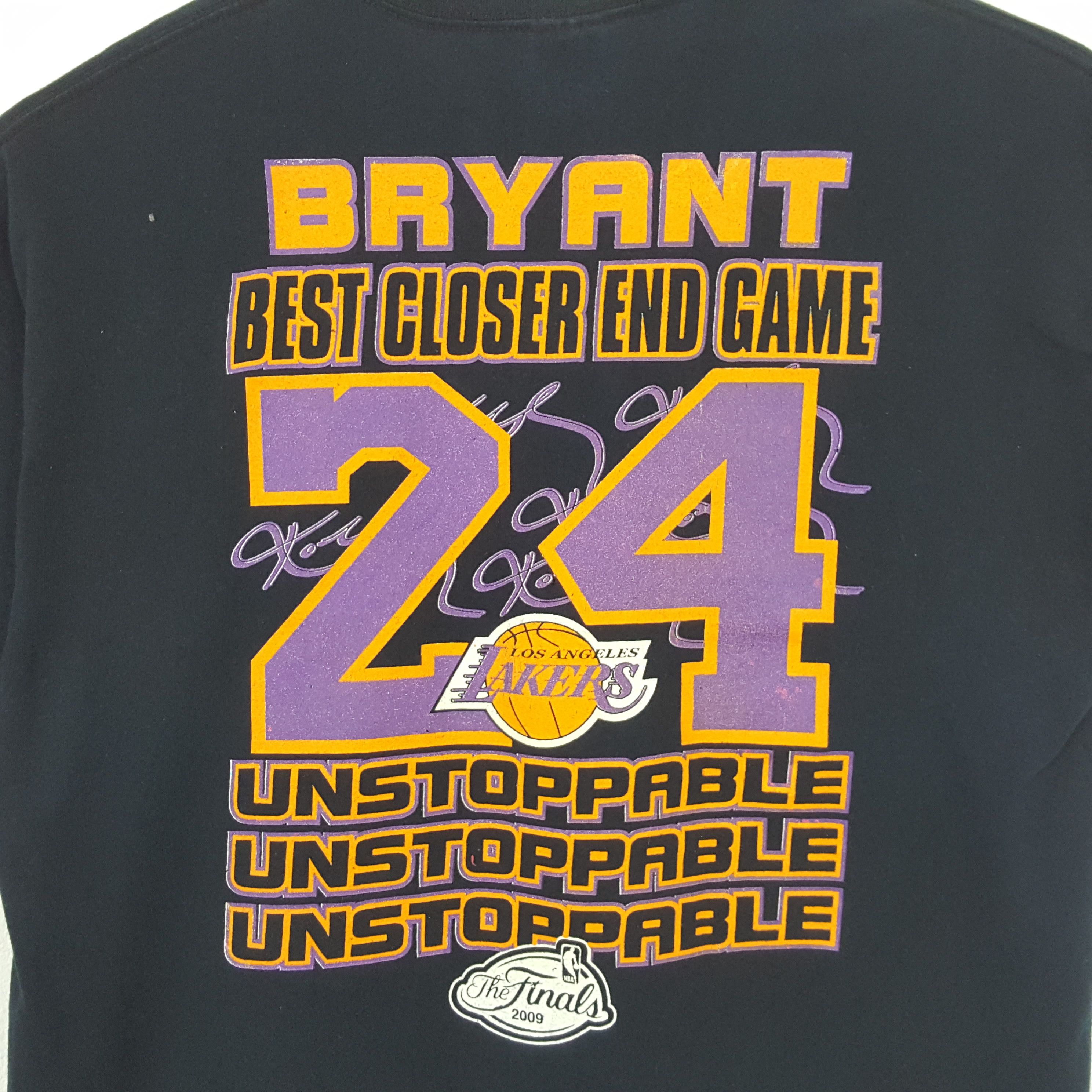 NBA × Vintage Vintage Kobe Bryant Lakers NBA Lagend Player T-shirt Size US XL / EU 56 / 4 - 4 Thumbnail