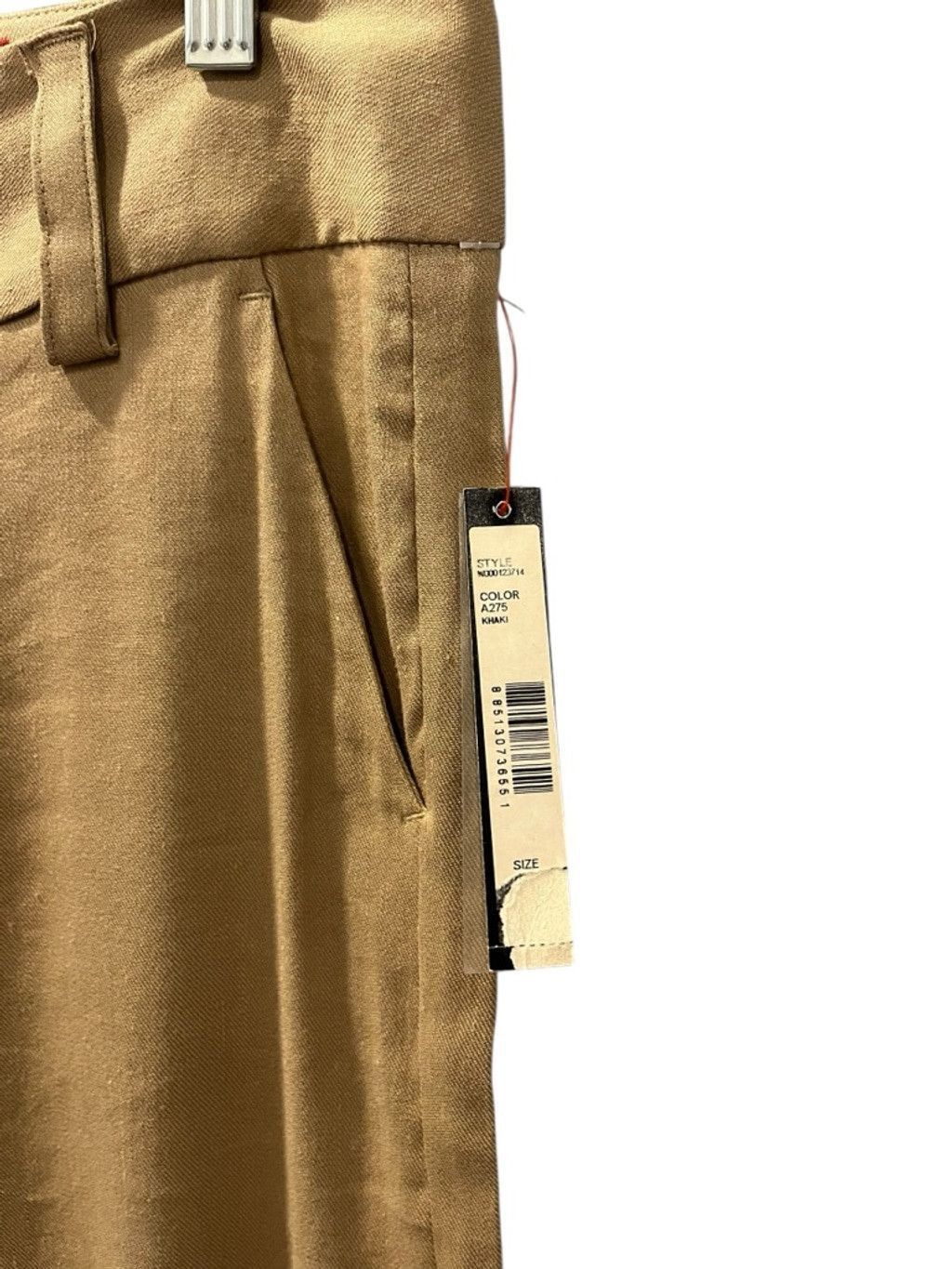 Alice + Olivia Alice + Olivia NWT Linen Sz 4 Low Rise Wide Flare Tan Pants Size 27" / US 4 / IT 40 - 5 Thumbnail