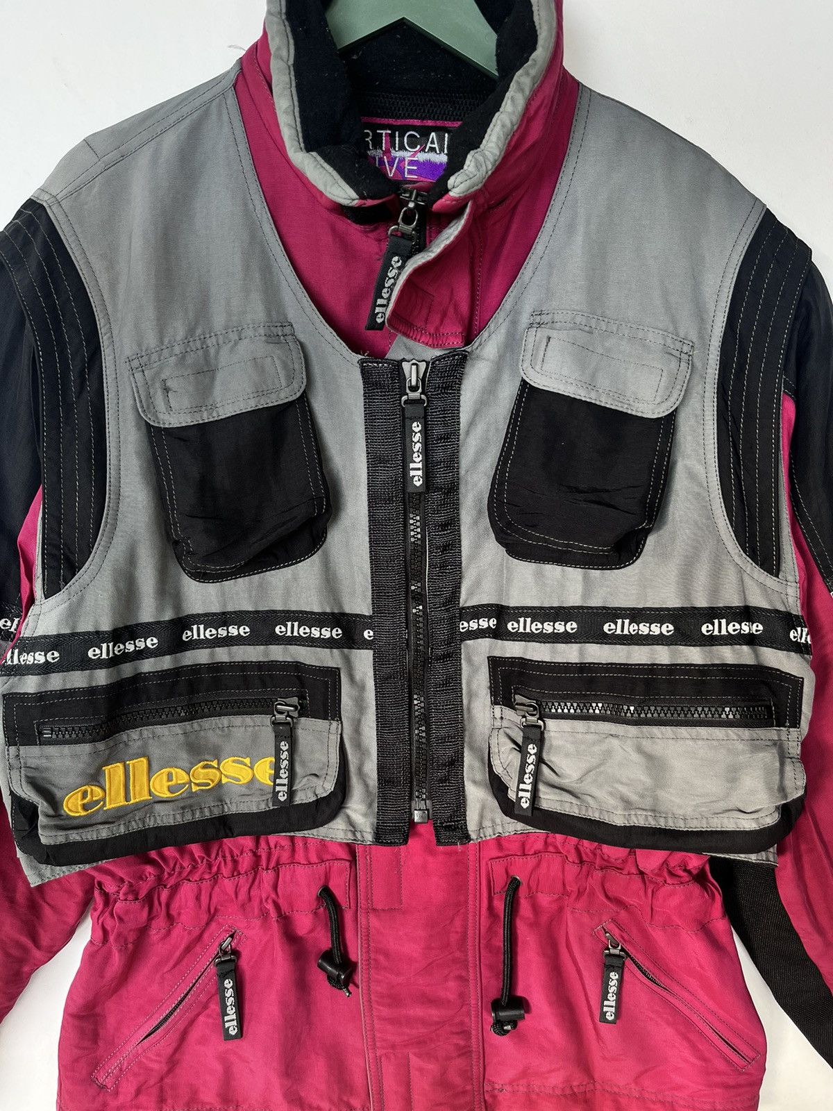 Ellesse Vintage Ellesse Ski Jacket Size US L / EU 52-54 / 3 - 3 Thumbnail