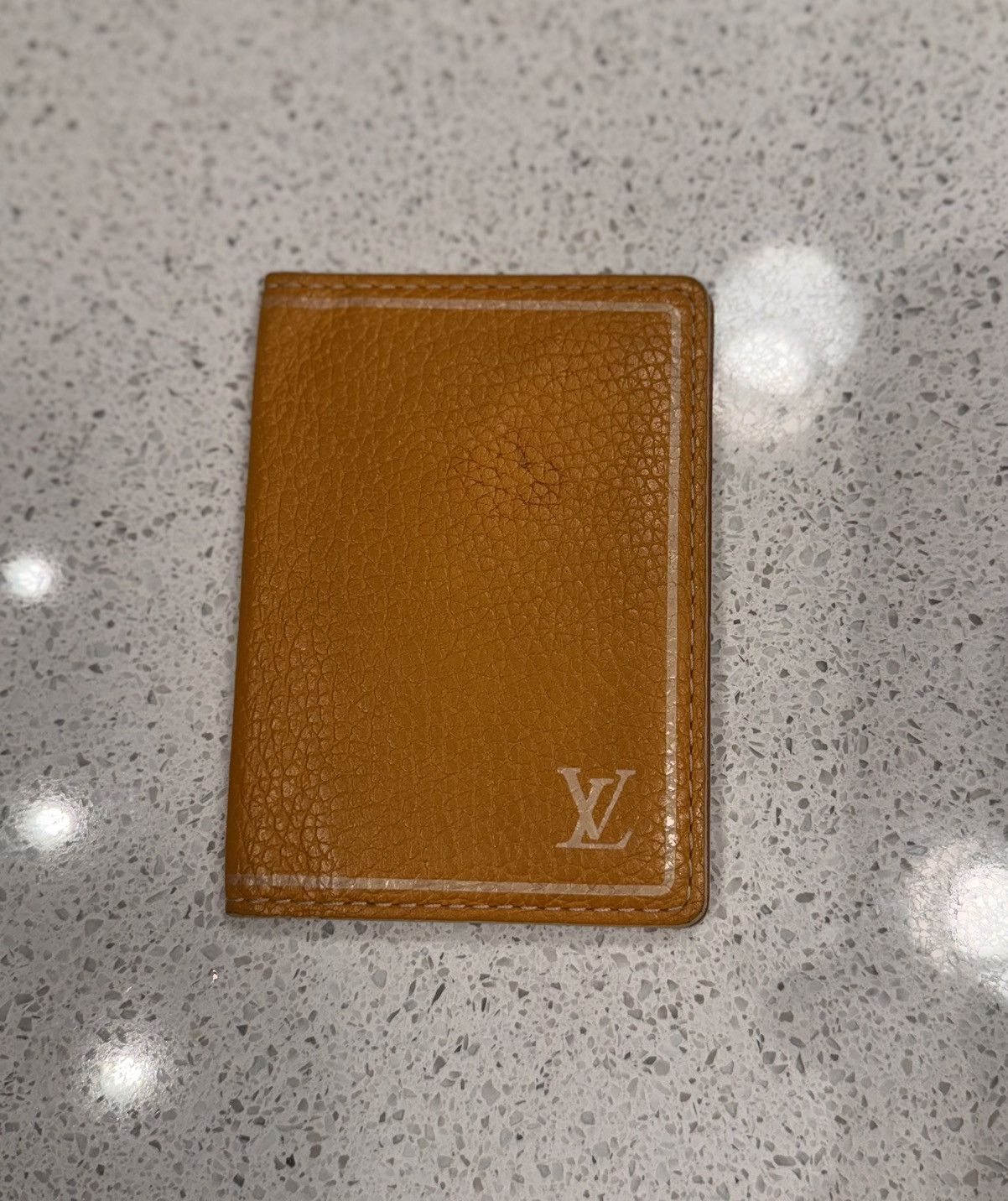 Louis Vuitton Louis Vuitton Beige Leather Pocket Organizer Size ONE SIZE - 3 Thumbnail