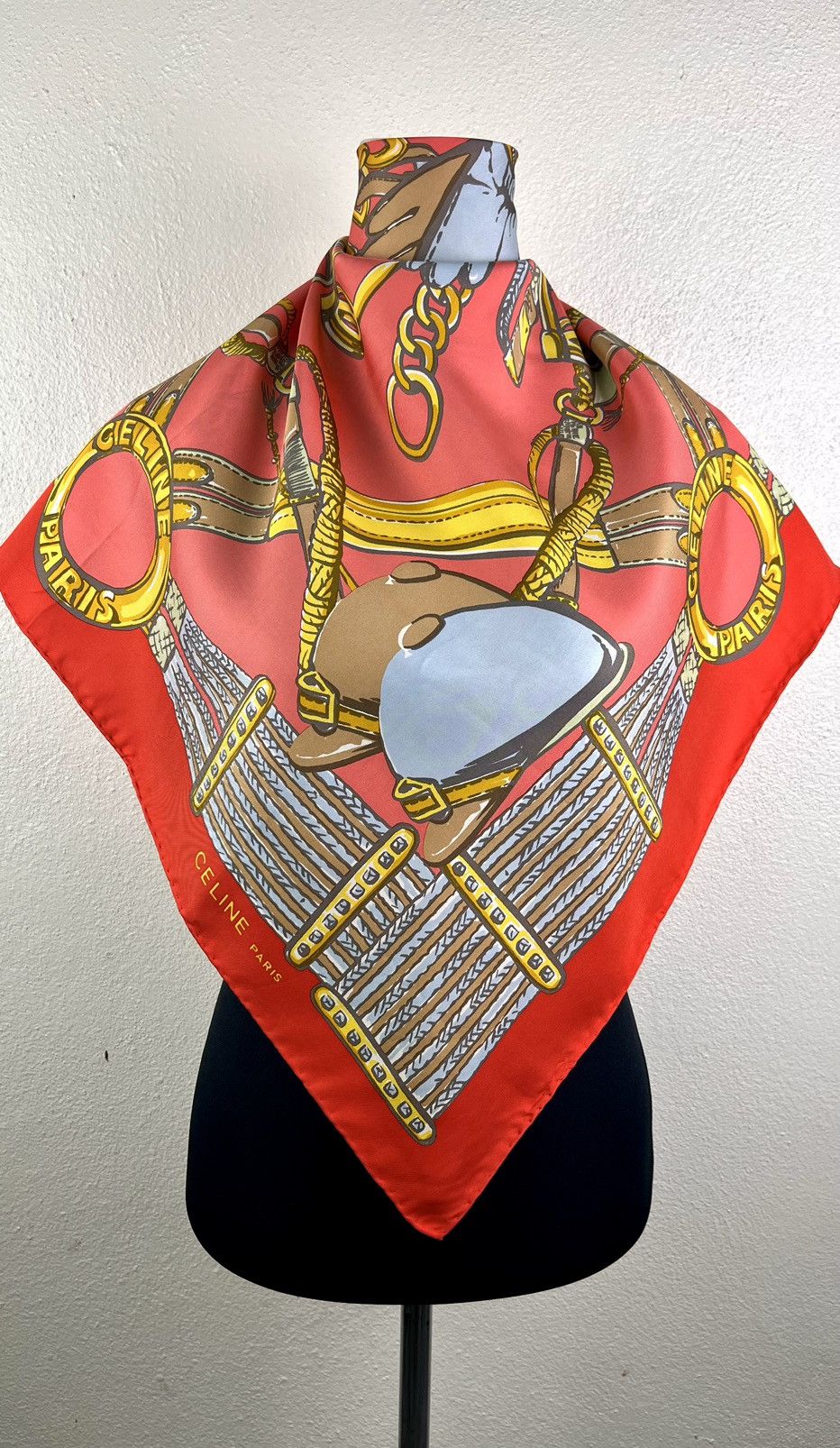 Celine Celine silk scarves Size ONE SIZE - 2 Thumbnail
