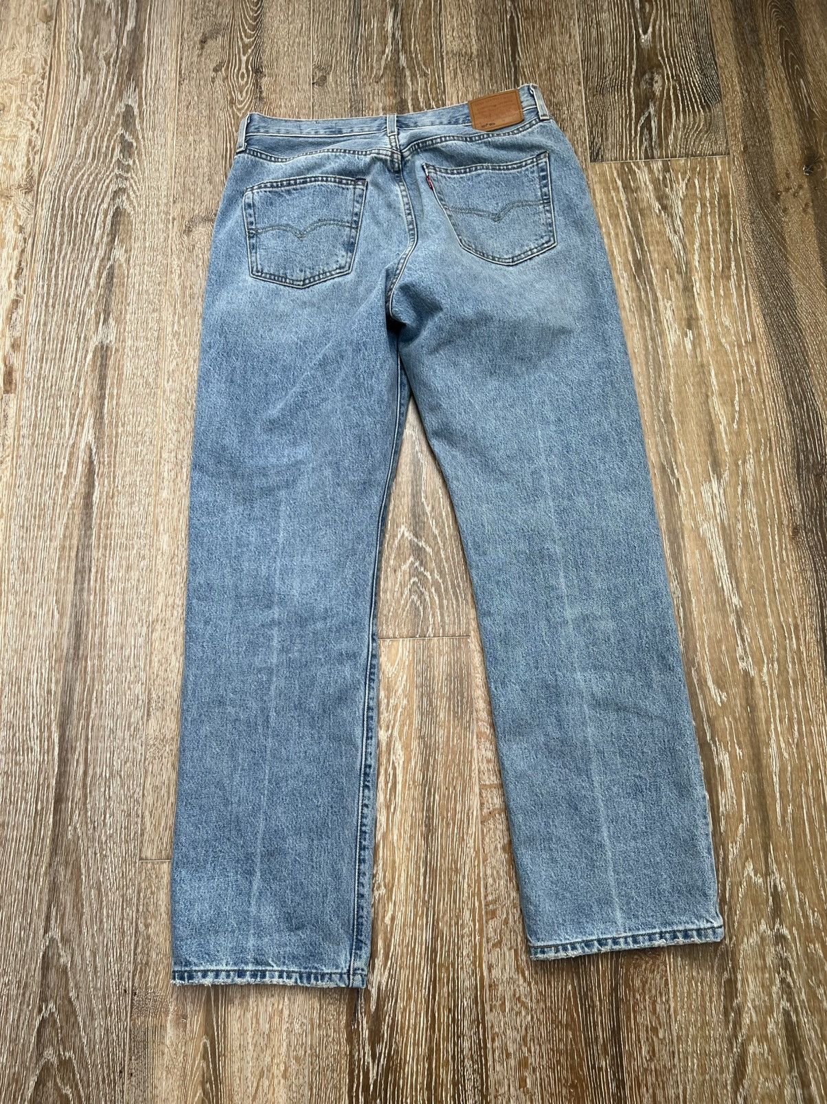 Levi's Levis 501 selvedge jeans Size 34" / US 12 / IT 48 - 2 Thumbnail
