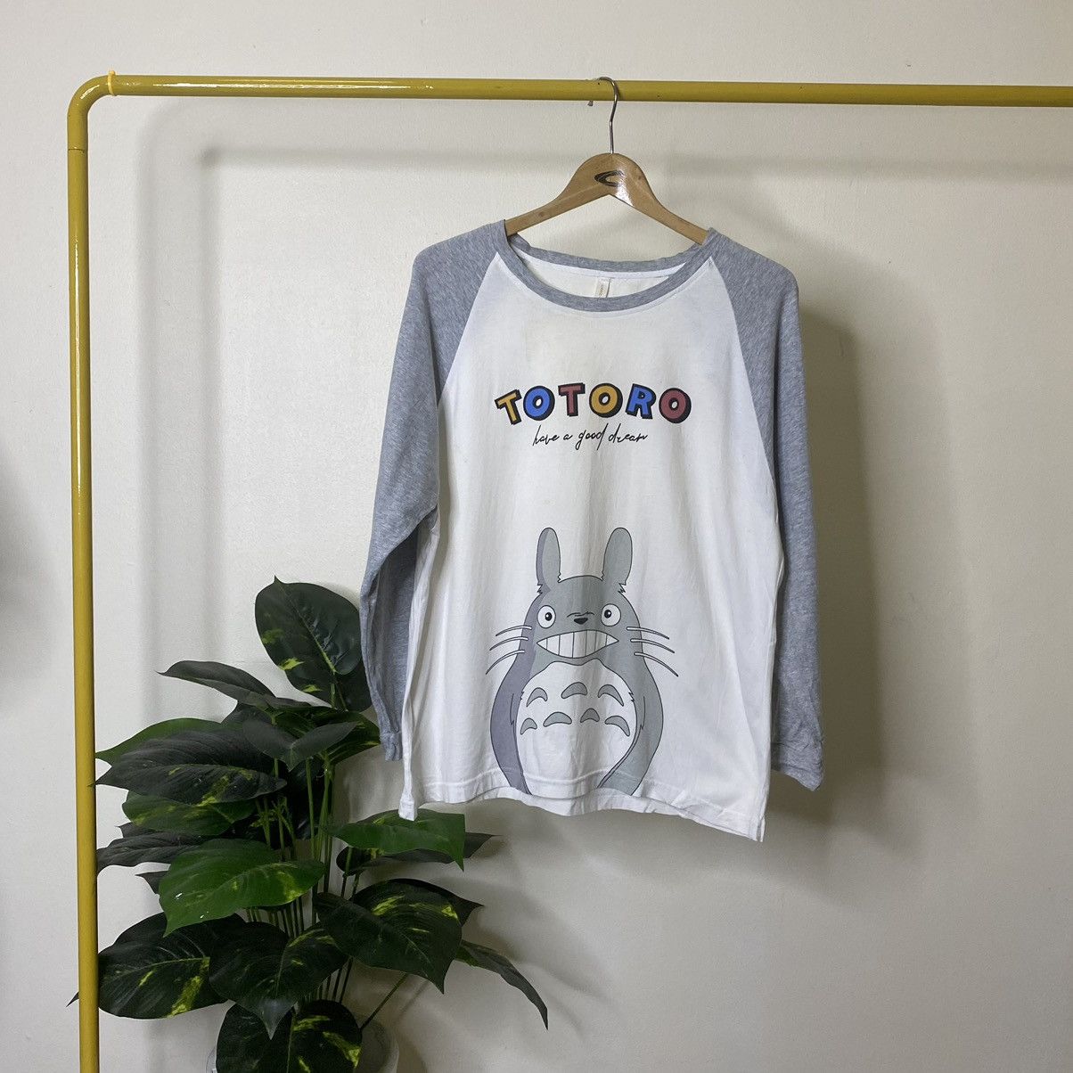Anime × Japanese Brand × Vintage Vintage Anime My Neighbor Totoro Studio Ghibli LS Tee Size US L / EU 52-54 / 3 - 1 Thumbnail
