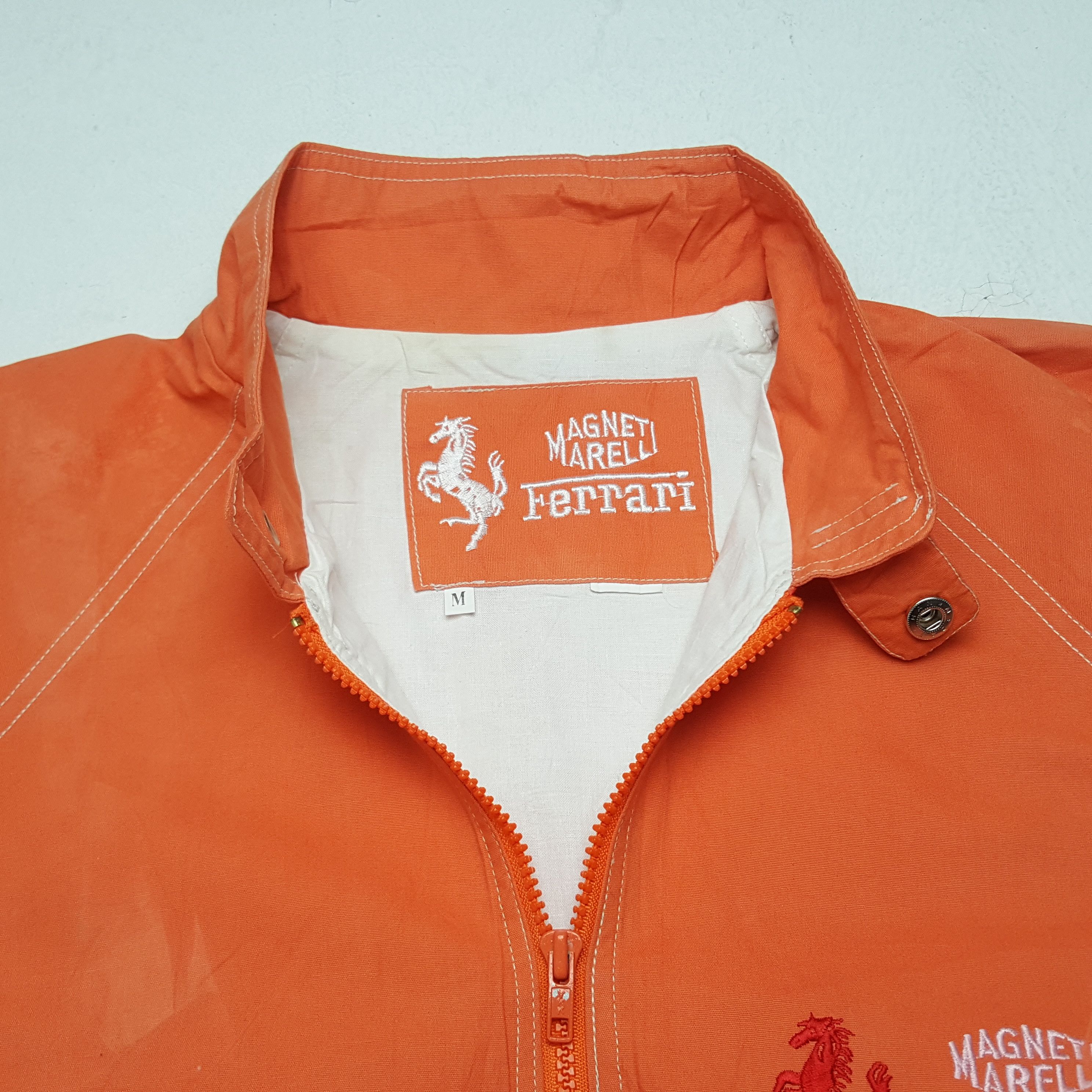 Ferrari × Vintage Vintage Ferrari Magneti Marelli Sport Bomber Racing Jacket Size US M / EU 48-50 / 2 - 5 Thumbnail