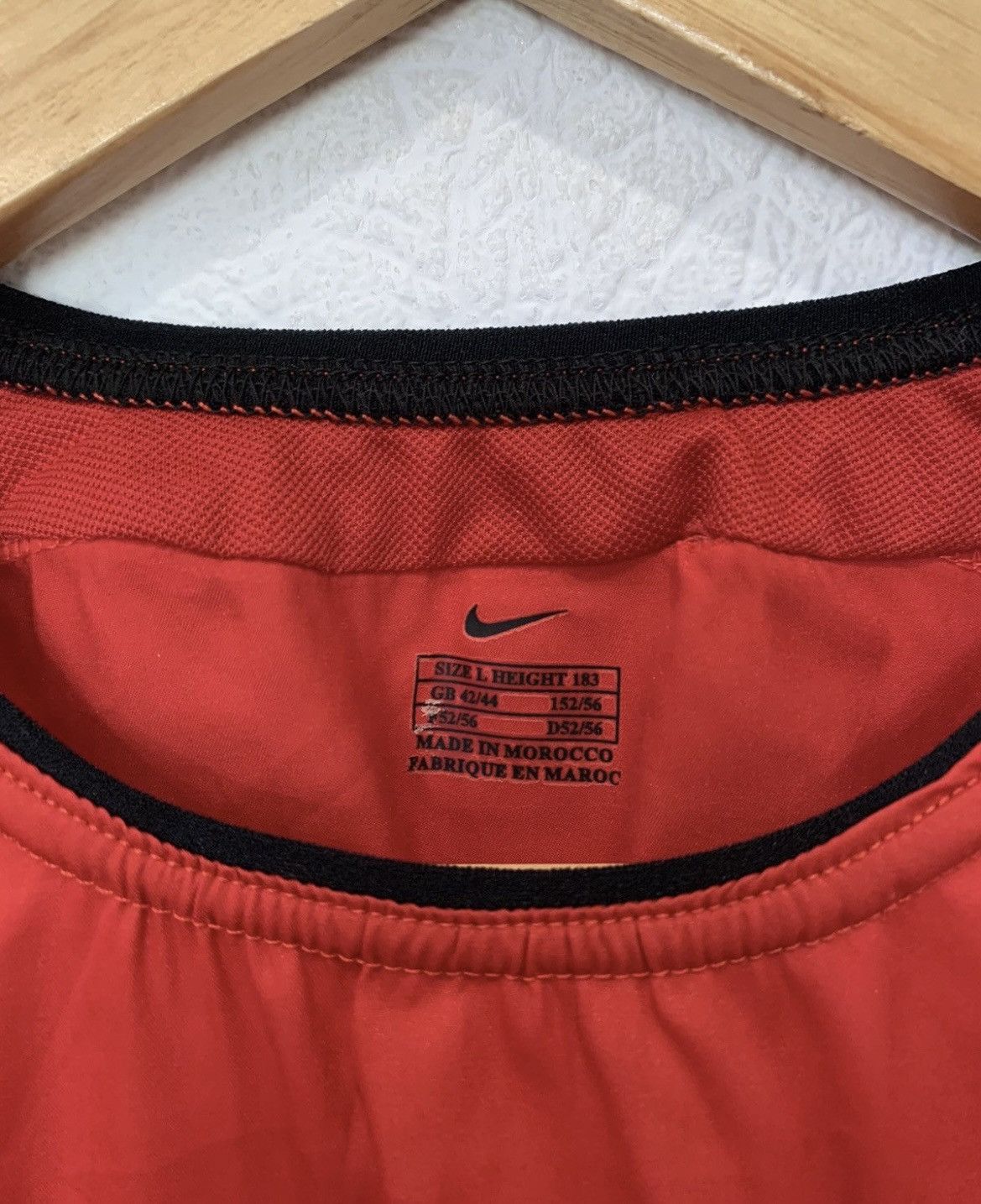 Nike MANCHESTER UNITED NIKE 2003/2004 HOME KIT SOCCER JERSEY Size US L / EU 52-54 / 3 - 3 Thumbnail