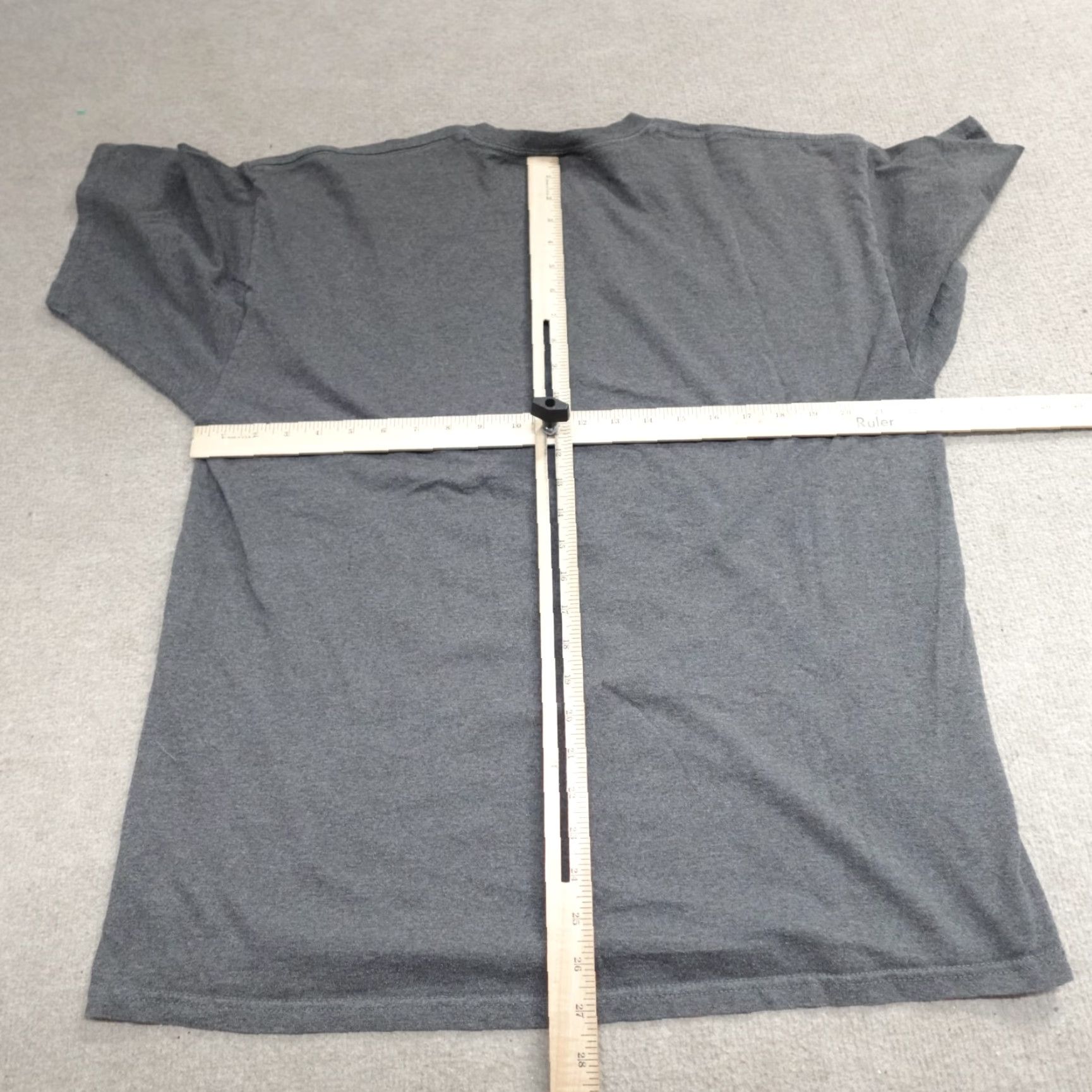 Vintage VINTAGE American Vintage T-Shirt Mens XL Gray Short Sleeve Crew Neck Graphic Print Size US XL / EU 56 / 4 - 4 Thumbnail