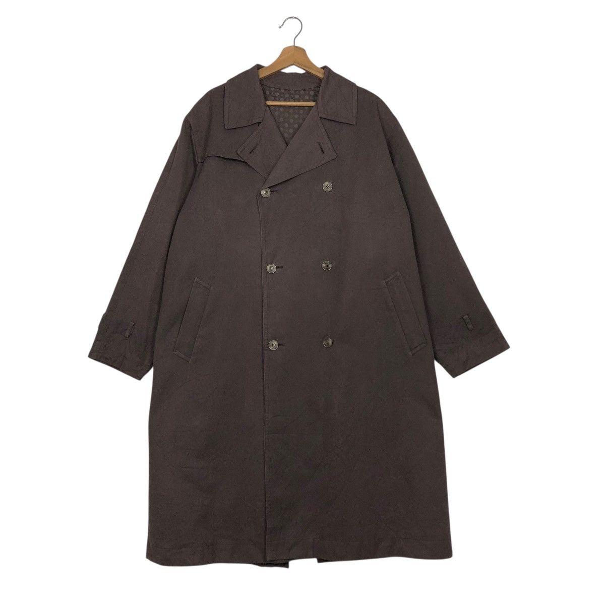 Vintage 🔥RICH BROWN VINTAGE LONG JACKET LINING JEAN LOUIS SCHERRER Size US M / EU 48-50 / 2 - 1 Thumbnail
