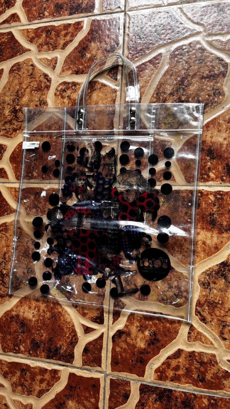 Comme des Garcons COMME des GARCONS 2013 Xmas Alice in Wonderland PVC Bag Size ONE SIZE - 5 Thumbnail