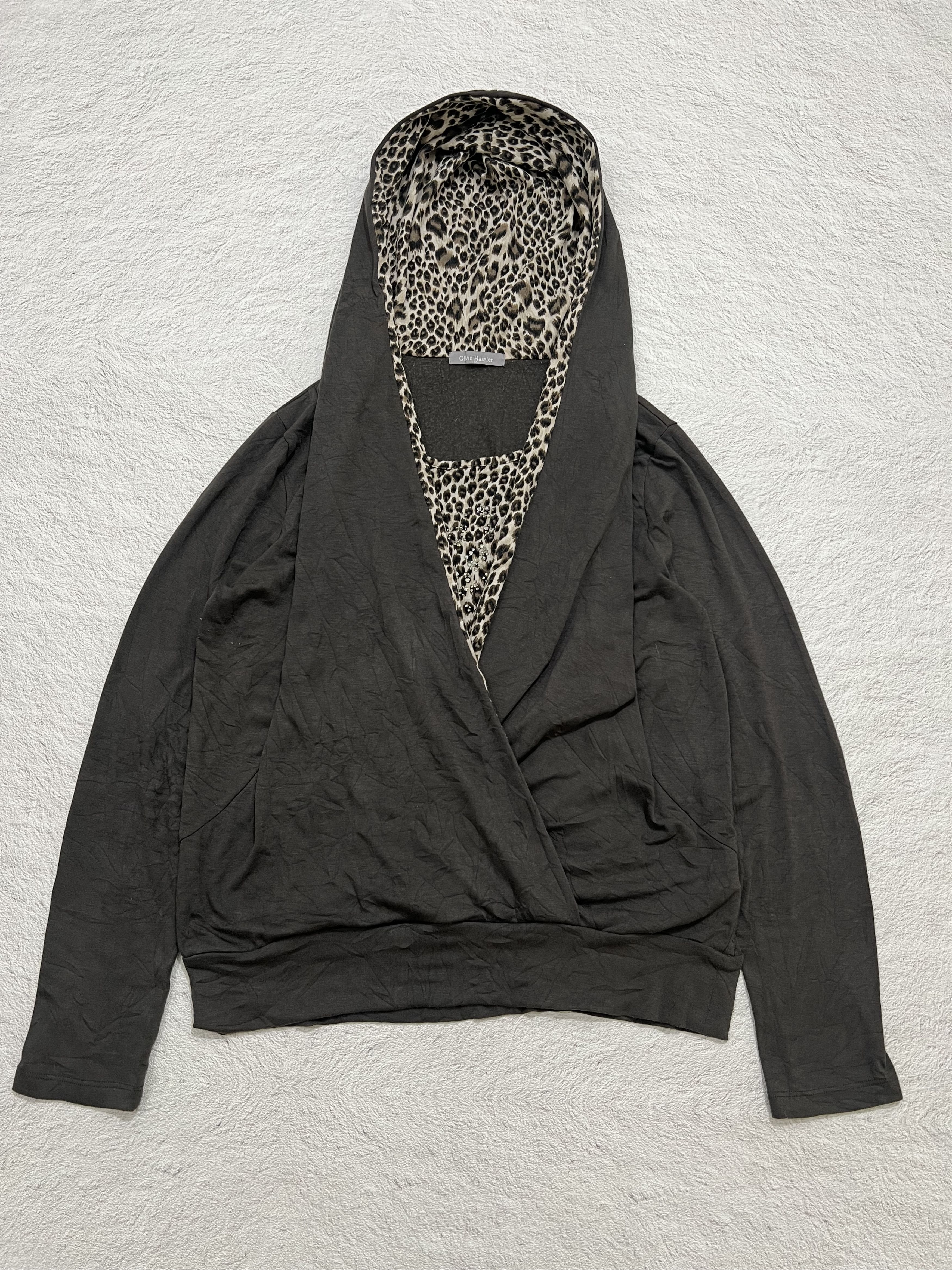 Hysteric Glamour × Undercover 2000s Archival Y's Cdg Asymmetric Leopard Studded y2k Lgb Size US S / EU 44-46 / 1 - 1 Thumbnail