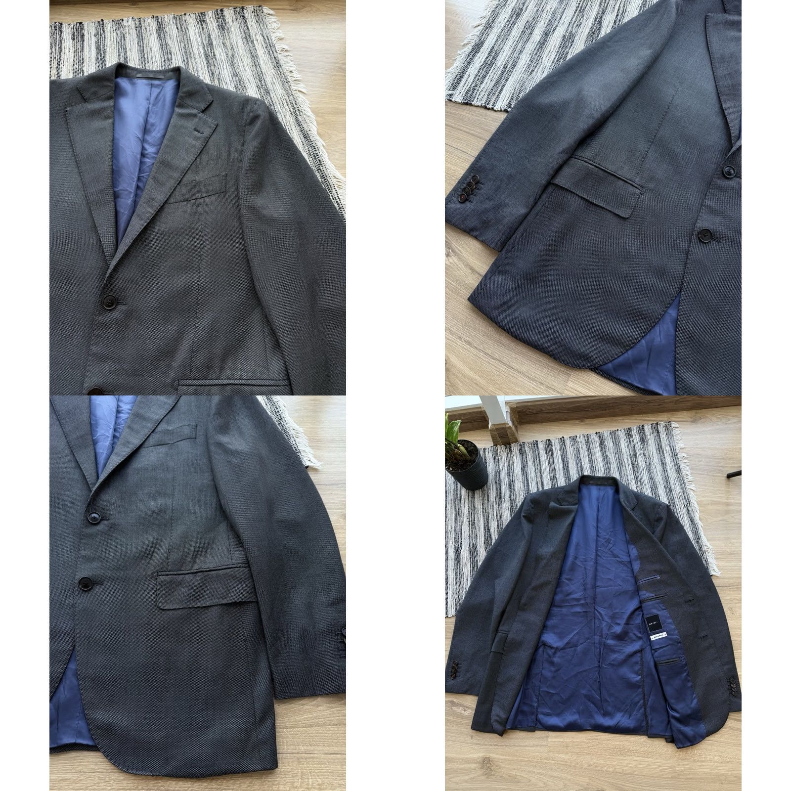 Suitsupply SUITSUPPLY MEN’S LA SPALLA HUDSON BLAZER SIZE 50 WOOL 2-BUTTON E.THOMAS x Size 50R - 8 Thumbnail