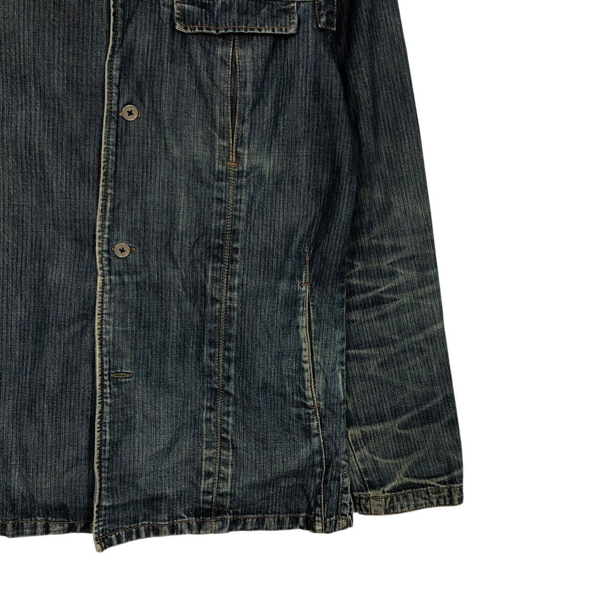 Japanese Brand 📌Vintage Chore Work Denim Jacket IXI:Z Japan Issey Miyake Size US M / EU 48-50 / 2 - 6 Thumbnail