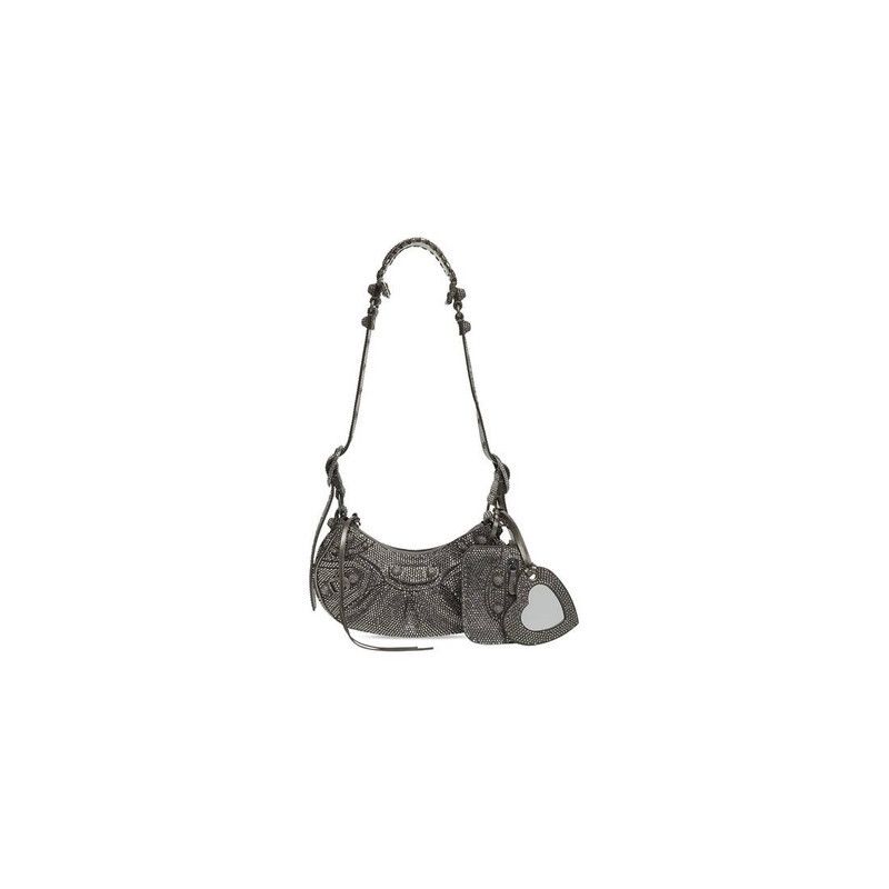 Balenciaga o1srvl11e0426 Size: OS / Le Cagole XS Shoulder Bag in Gray Size ONE SIZE - 1 Thumbnail