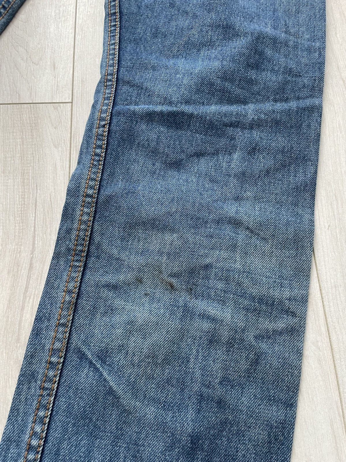 Takeshy Kurosawa Vintage Takeshy Kurosawa Japan Distressed Denim Jeans RARE Size US 32 / EU 48 - 17 Thumbnail