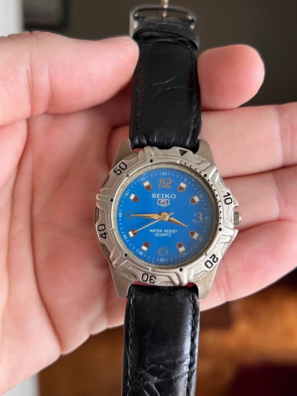Japanese Brand × Seiko 90s Rare Seiko 5 Futuristic Watch Japanese Brand Quartz Movt Size ONE SIZE - 12 Thumbnail