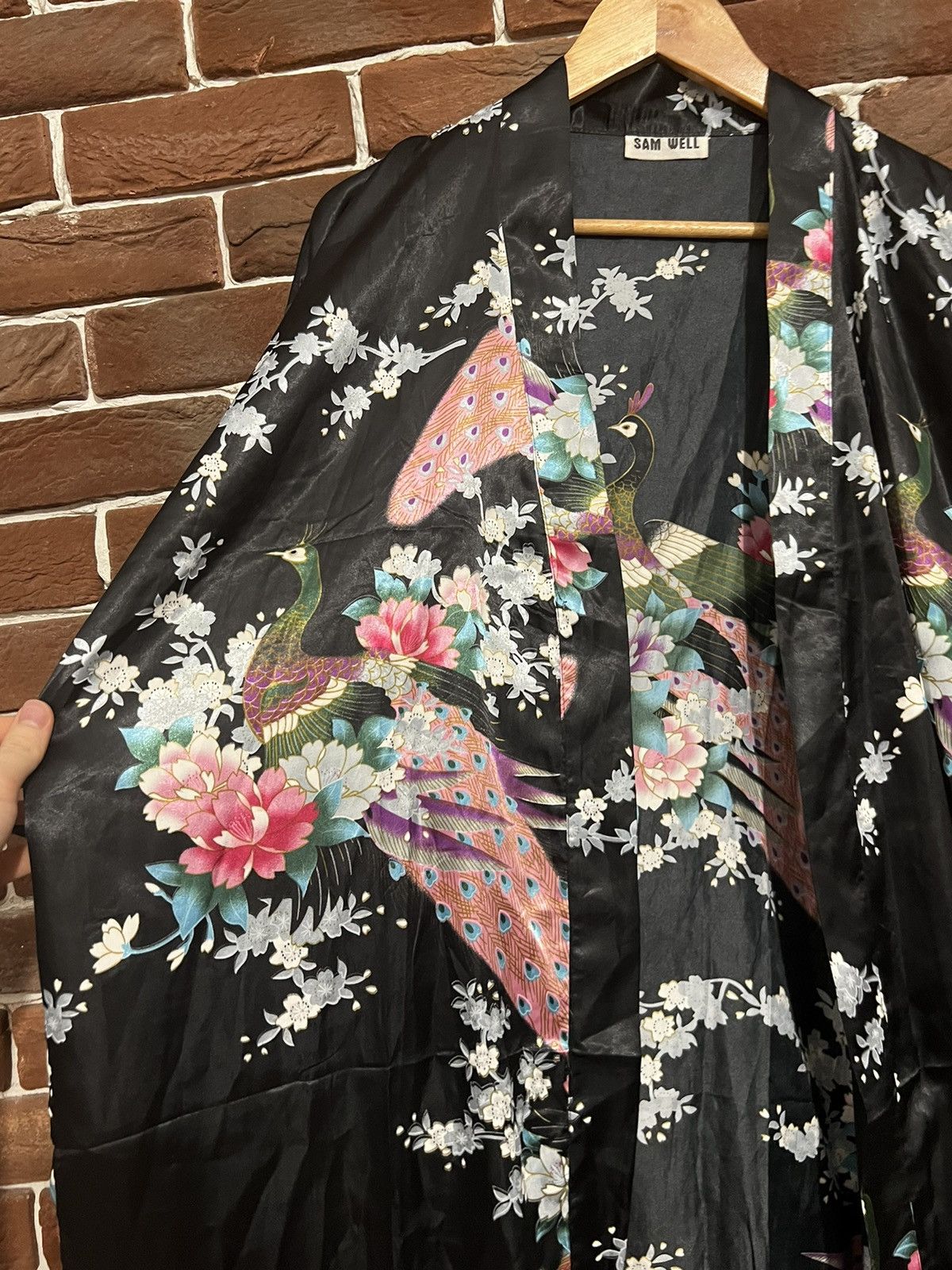 Vintage Kimono Japanese Nice Design Graphic vintage Japanese brand Size US L / EU 52-54 / 3 - 3 Thumbnail