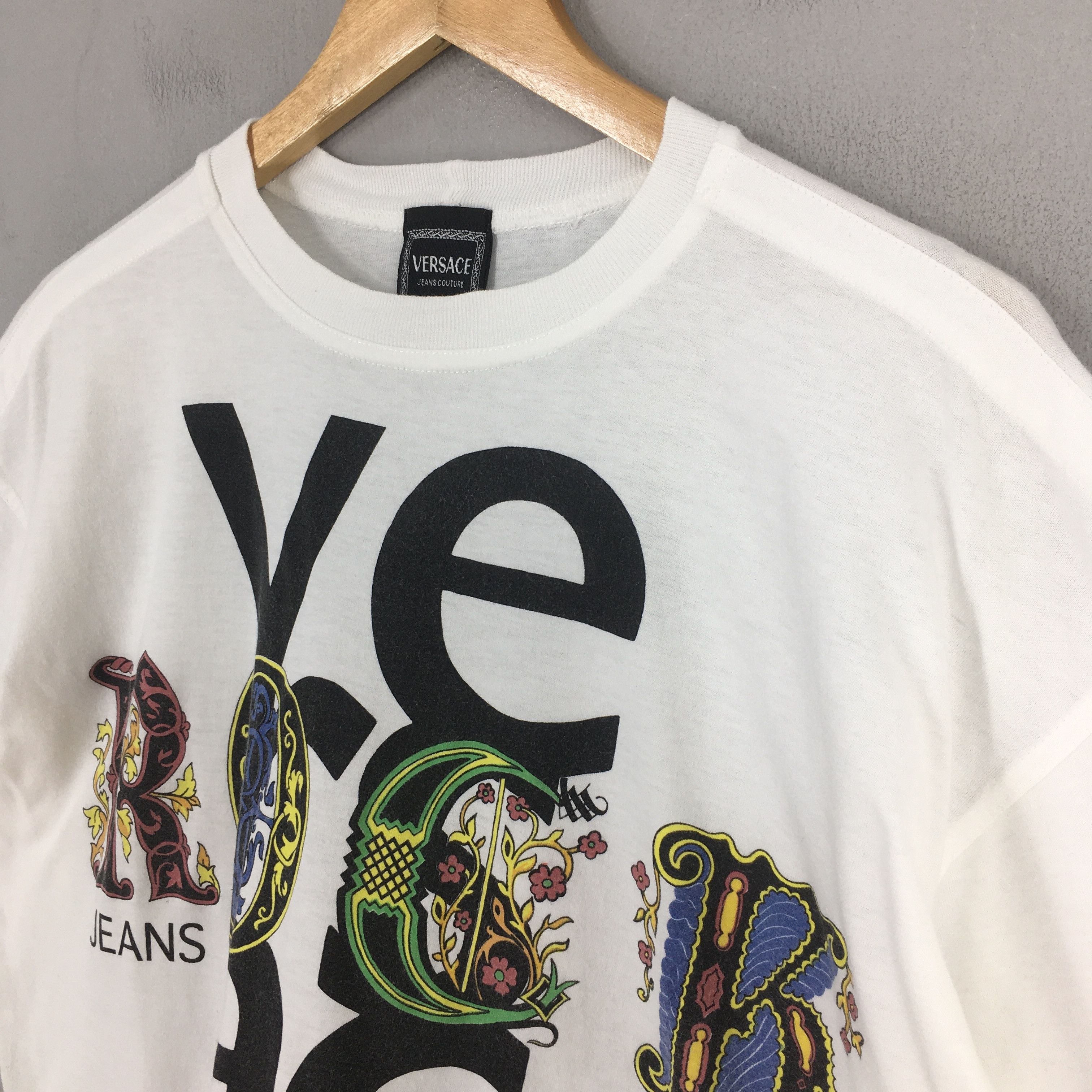 Versace × Versace Jeans Couture Vintage Gianni Versace Rock Tshirt Small Size US S / EU 44-46 / 1 - 3 Thumbnail