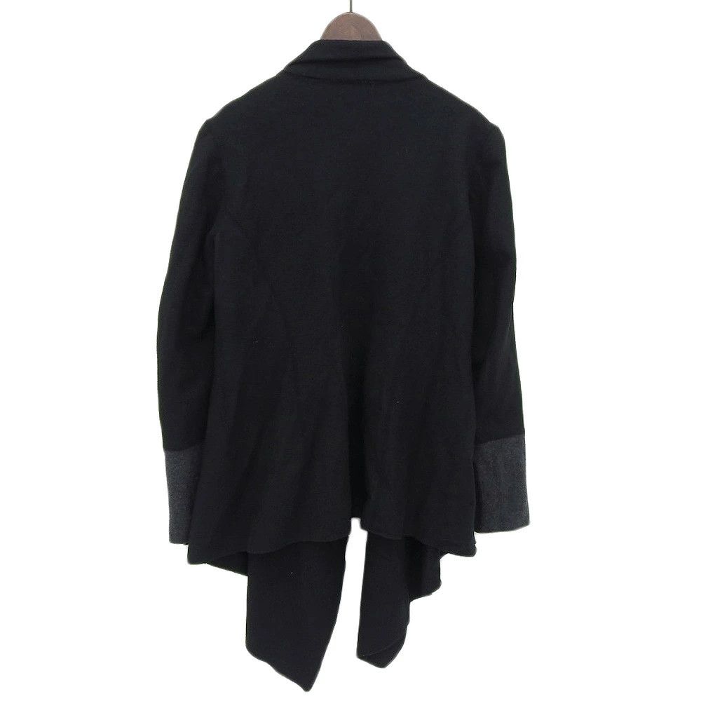 Yohji Yamamoto Yohji Yamamoto Wool Bicolor Sleeve Modified Gown Jacket Size US S / EU 44-46 / 1 - 2 Thumbnail