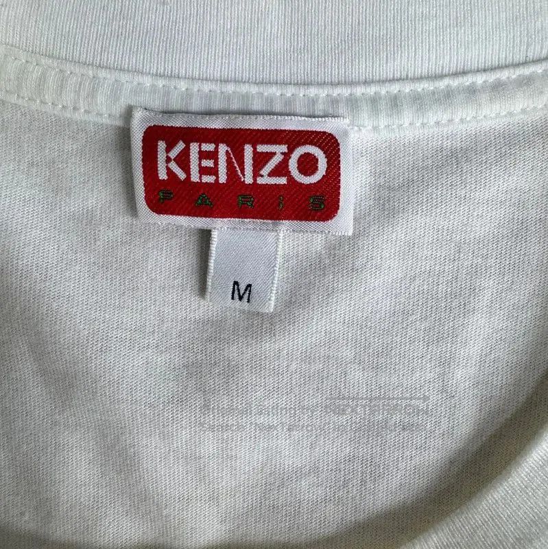 Kenzo Kenzo White Cotton T-Shirt for Women . Size M / US 6-8 / IT 42-44 - 3 Thumbnail