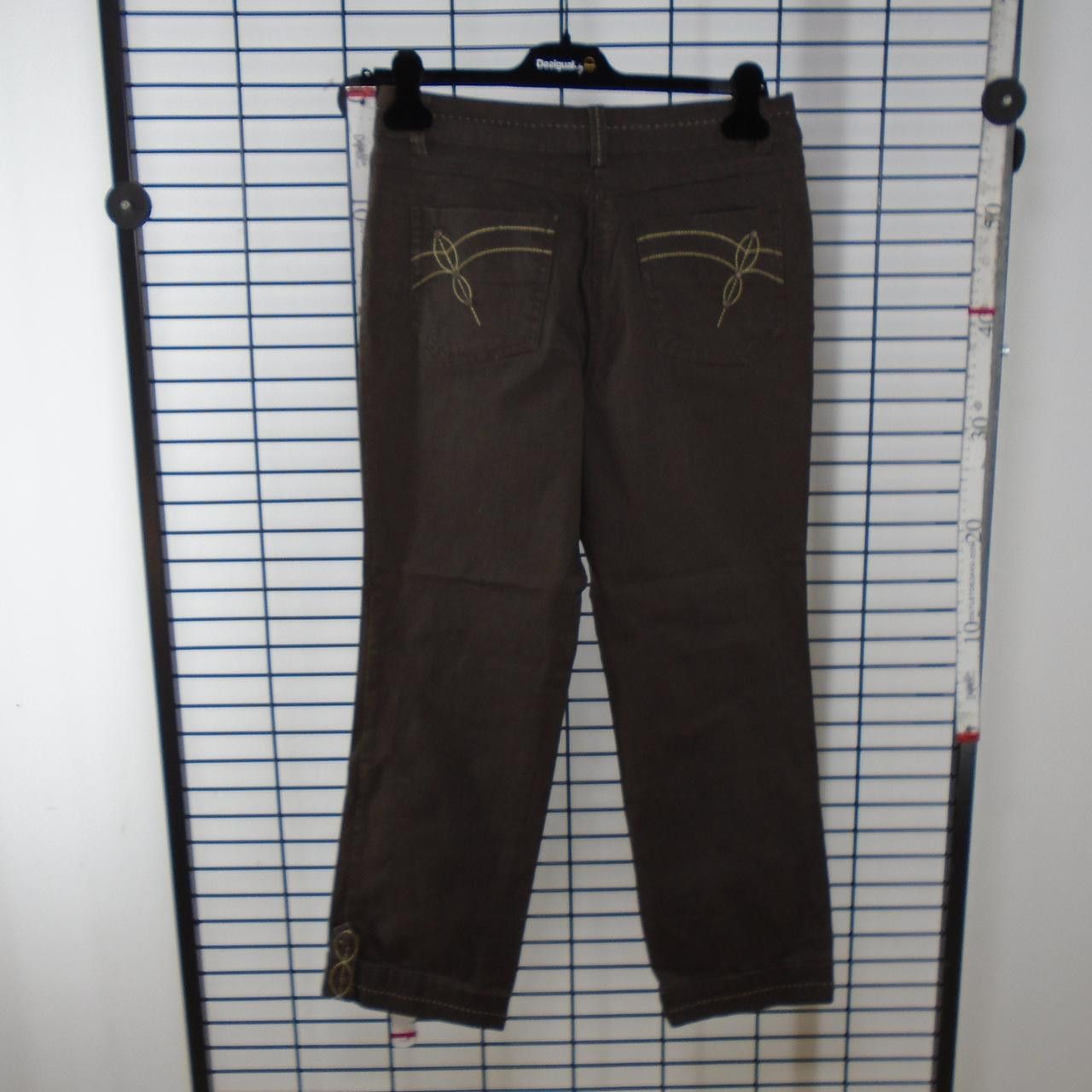 Vintage Women's Jeans Klara Vitti. Brown. S. Used. Good Size 26" / US 2 / IT 38 - 2 Thumbnail