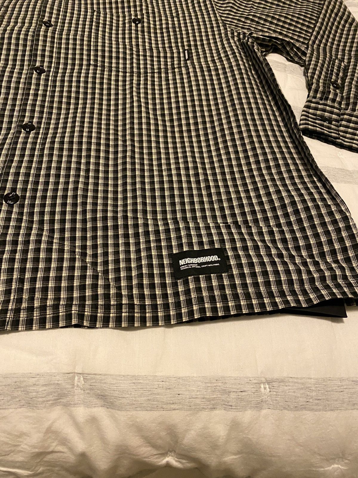 Neighborhood Neighborhood Japan Gingham Hombre Check Shirt XL NWT Size US XL / EU 56 / 4 - 5 Thumbnail