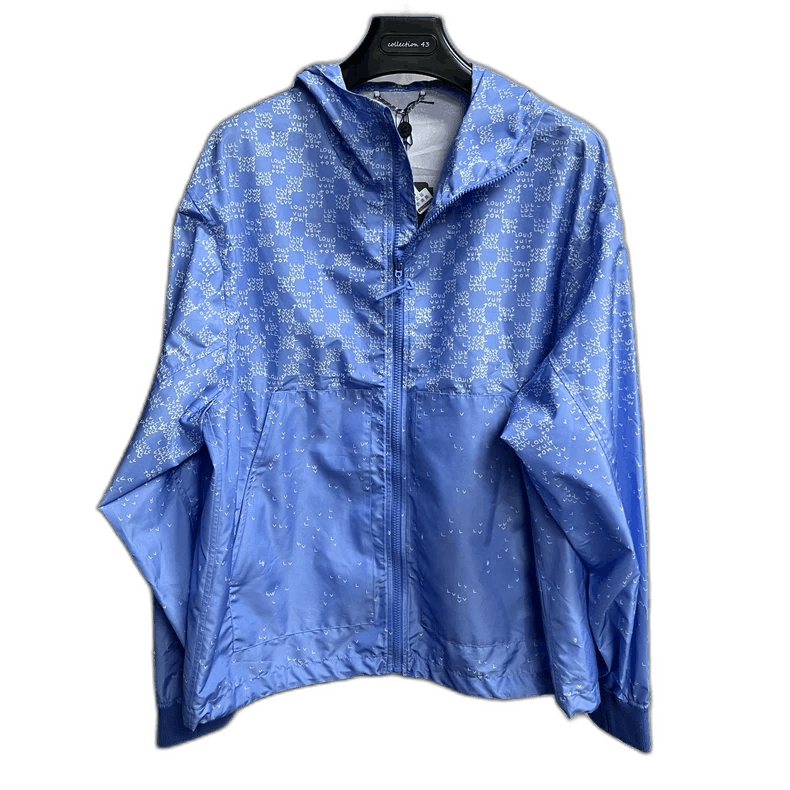 Louis Vuitton Louis Vuitton Blue Windbreaker Jacket with Pockets Size US L / EU 52-54 / 3 - 1 Thumbnail