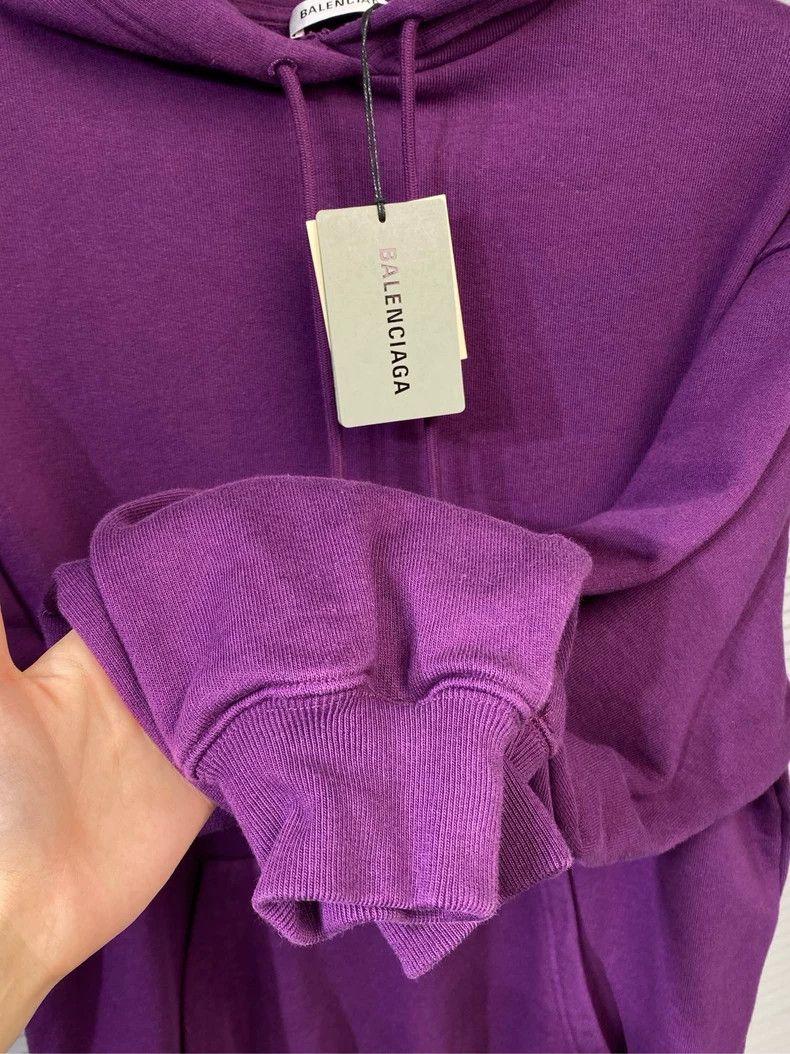 Balenciaga Balenciaga Letter printed logo on the back hoodie 2503-Next Size US S / EU 44-46 / 1 - 5 Thumbnail