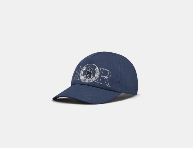 Dior o1w1db11025 583C93 Size : OS / Hat / Cap in Navy Blue Size ONE SIZE - 2 Thumbnail