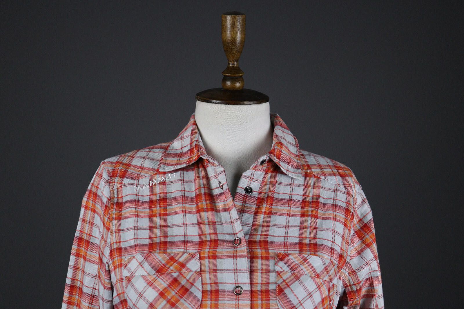 Mammut Mammut Check 2 Pockets Button Hiking Shirt Size S Size ONE SIZE - 2 Thumbnail