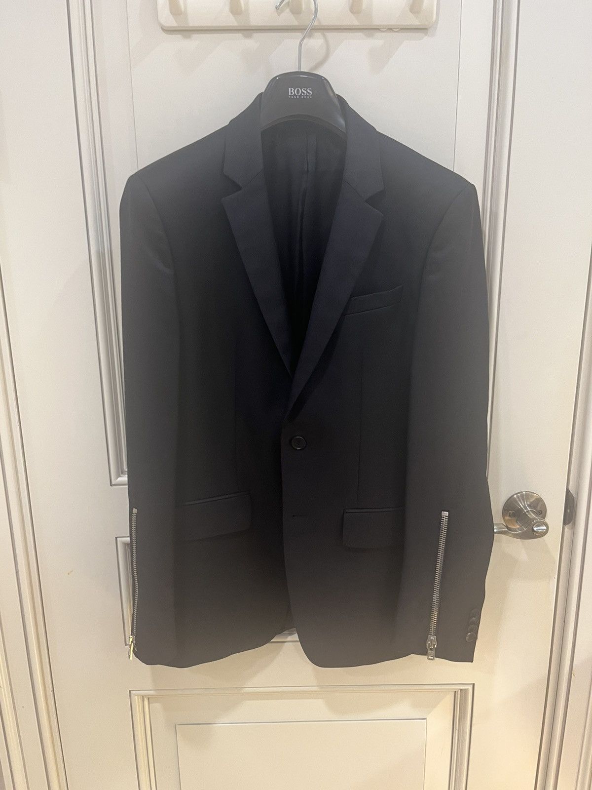 Givenchy zipper on sleeve blazer size46 Size 46R - 1 Thumbnail