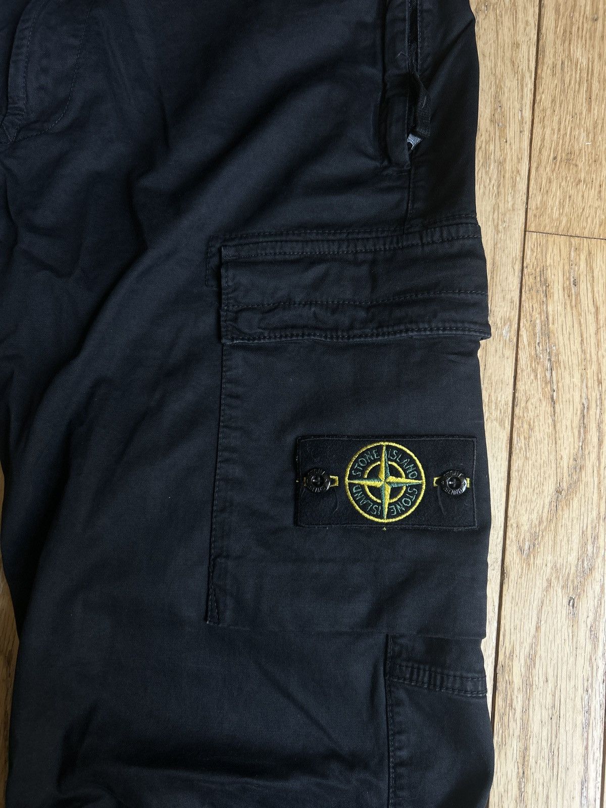 Stone Island Stone Island Black Cargo Pants Size US 34 / EU 50 - 2 Thumbnail