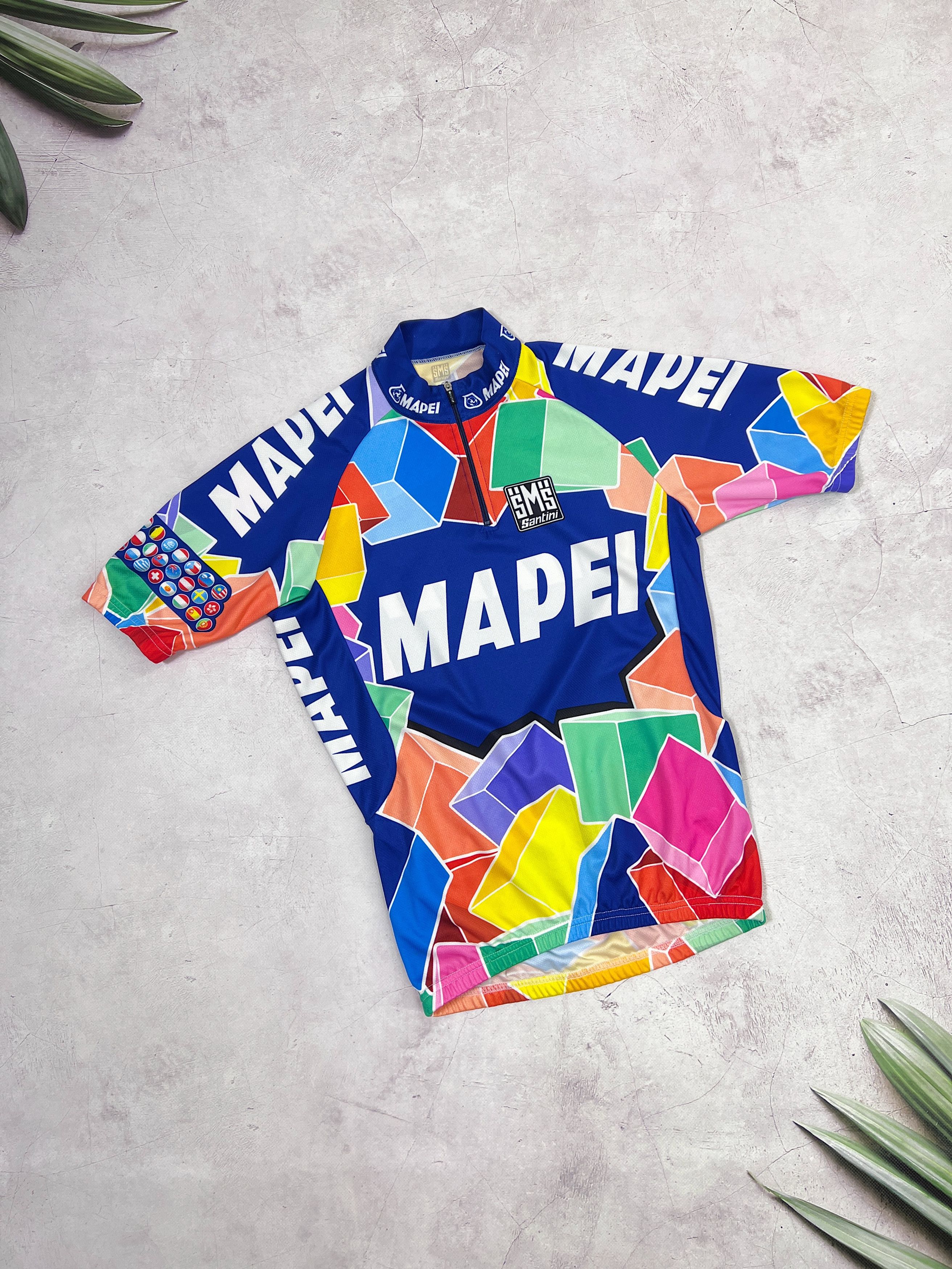Sports Specialties Santini Mapei Cycling Jersey Italy Size US S / EU 44-46 / 1 - 8 Thumbnail