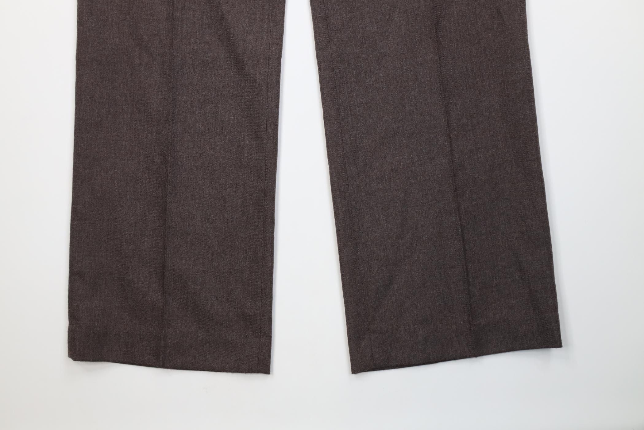 Vintage Vintage 70s Streetwear Flared Wide Leg Chino Pants Brown USA Size US 36 / EU 52 - 4 Thumbnail