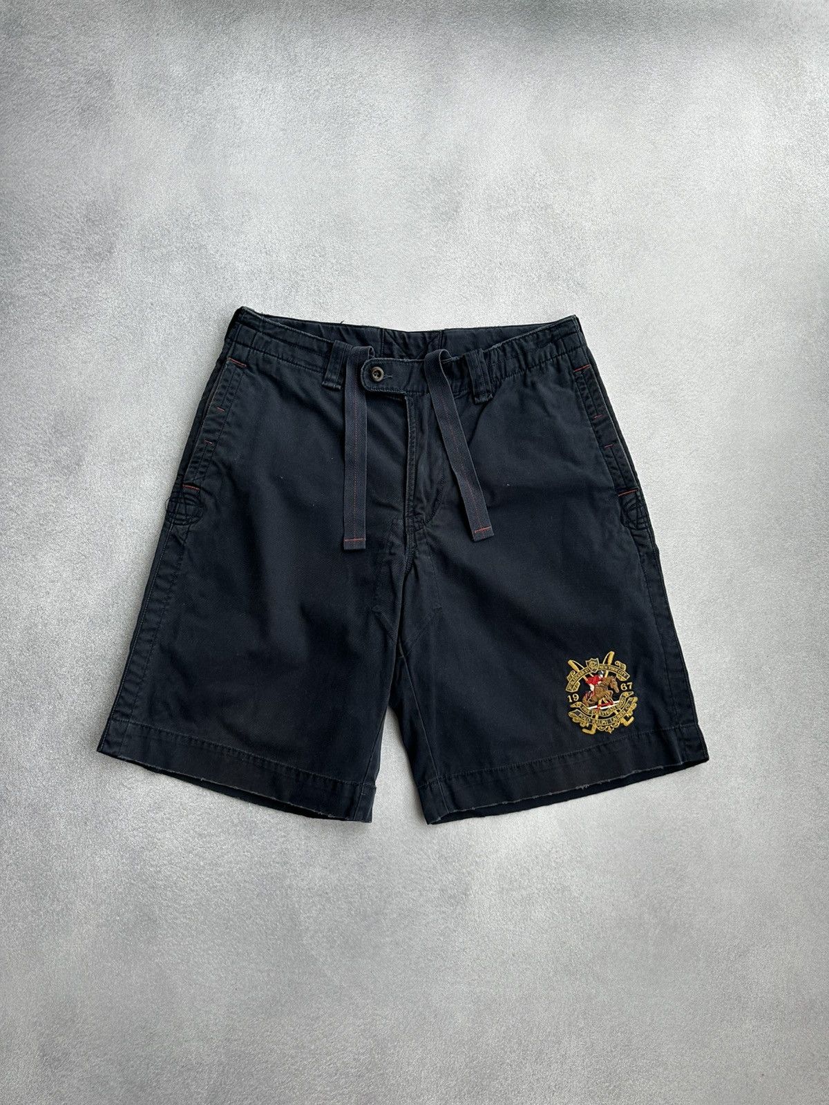 Polo Ralph Lauren Vintage Polo Ralph Lauren Mercer Club Navy Shorts Size US 32 / EU 48 - 1 Thumbnail