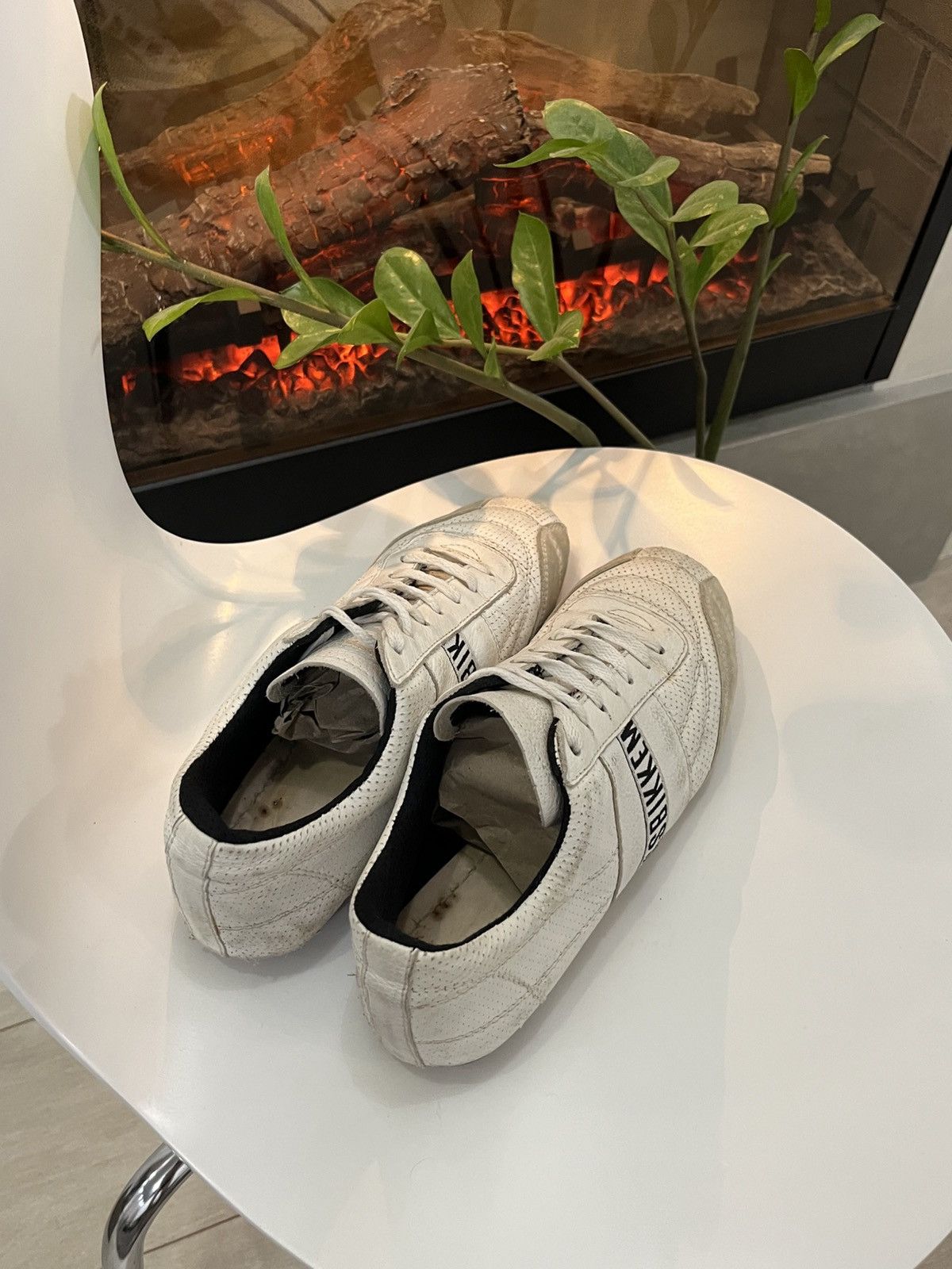 Dirk Bikkembergs 🔥Dirk Bikkembergs Sneakers 00's Soccer Boots Trainers Y2K Size US 7 / EU 40 - 5 Thumbnail