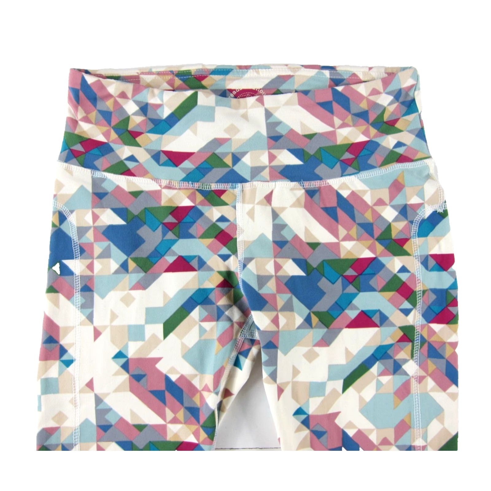 Threads 4 Thought Threads 4 Thought Leggings M Geometric Stretch Yoga Workout Pink Size 32" / US 10 / IT 46 - 5 Thumbnail