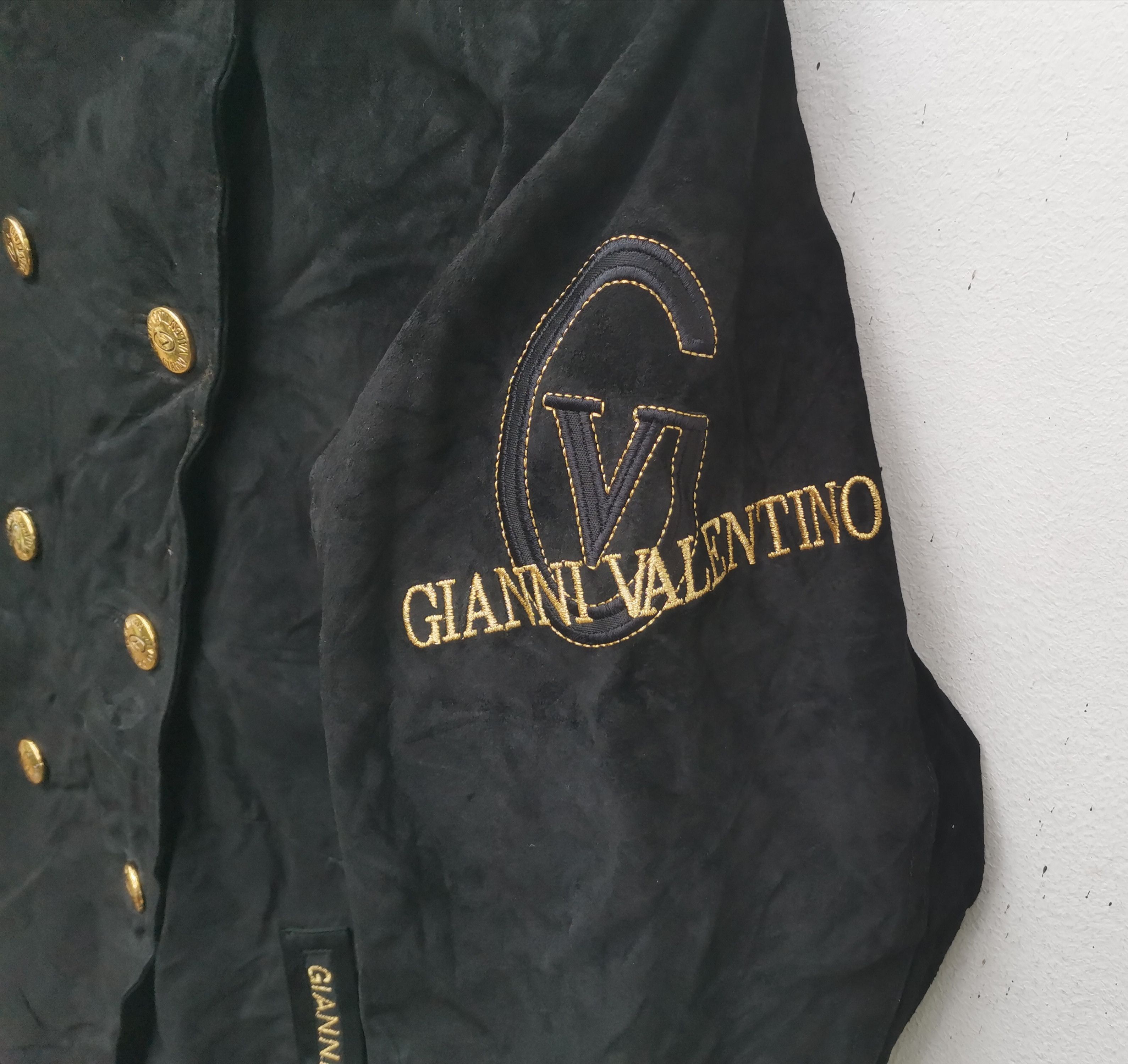 Gianni Valentino Rare Gianni Valentino leather jacket Size L / US 10 / IT 46 - 3 Thumbnail
