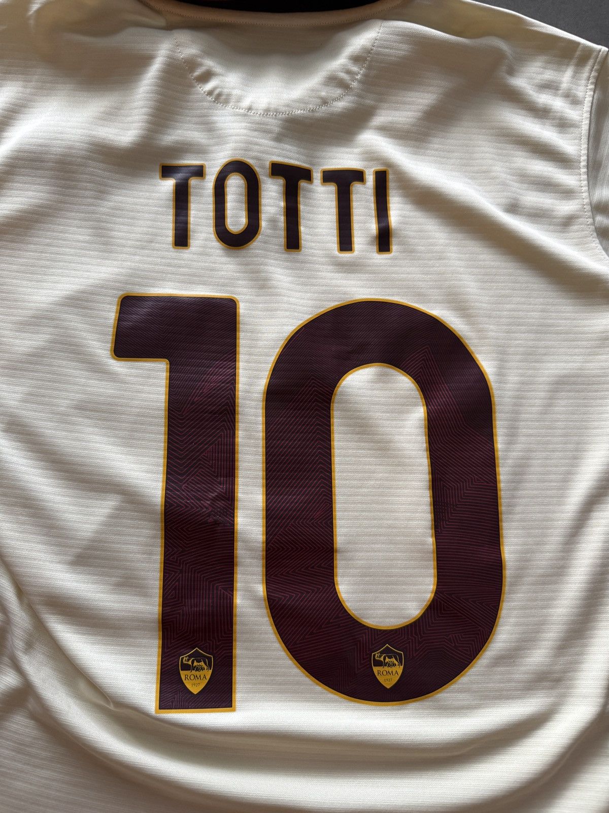 Nike Francesco Totti vintage Roma Jersey Size US L / EU 52-54 / 3 - 3 Thumbnail