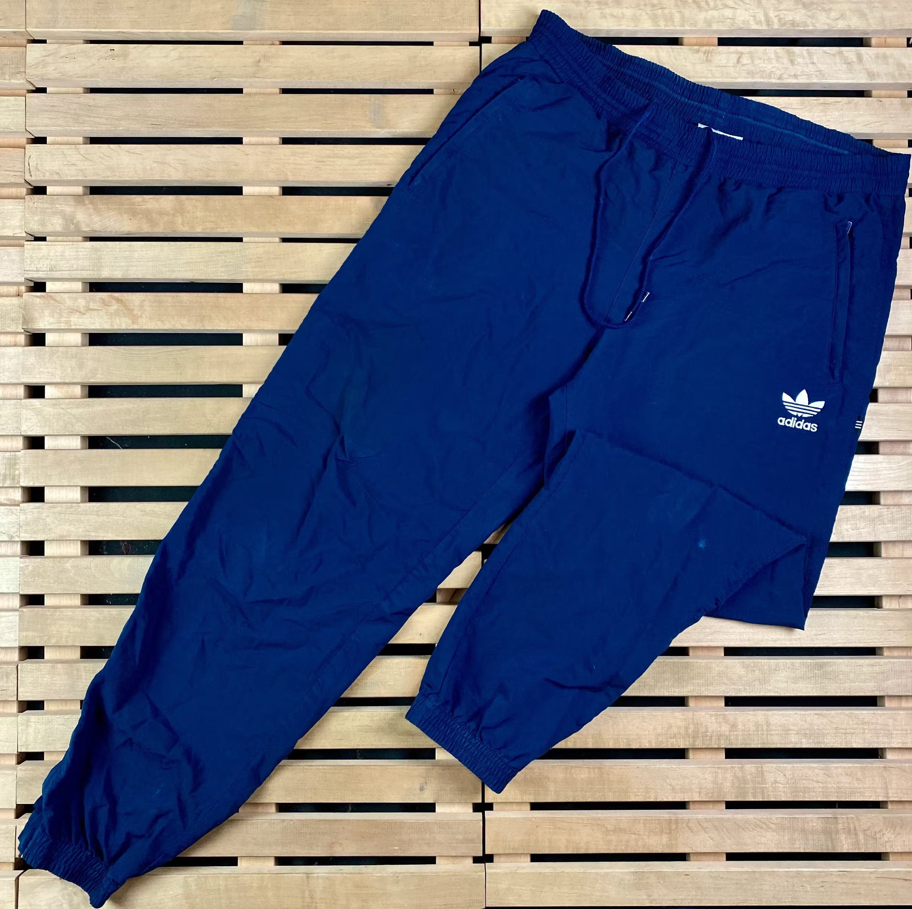 Adidas × Vintage Mens Sport Pants Tracksuit Adidas Originals Vintage Size L Size US 34 / EU 50 - 1 Thumbnail