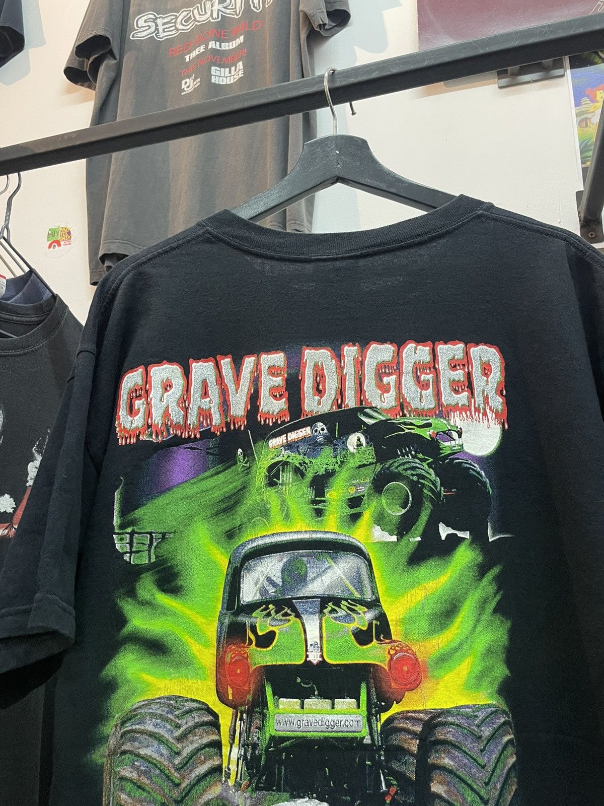 Band Tees GRAVE DIGGER Size US L / EU 52-54 / 3 - 5 Thumbnail
