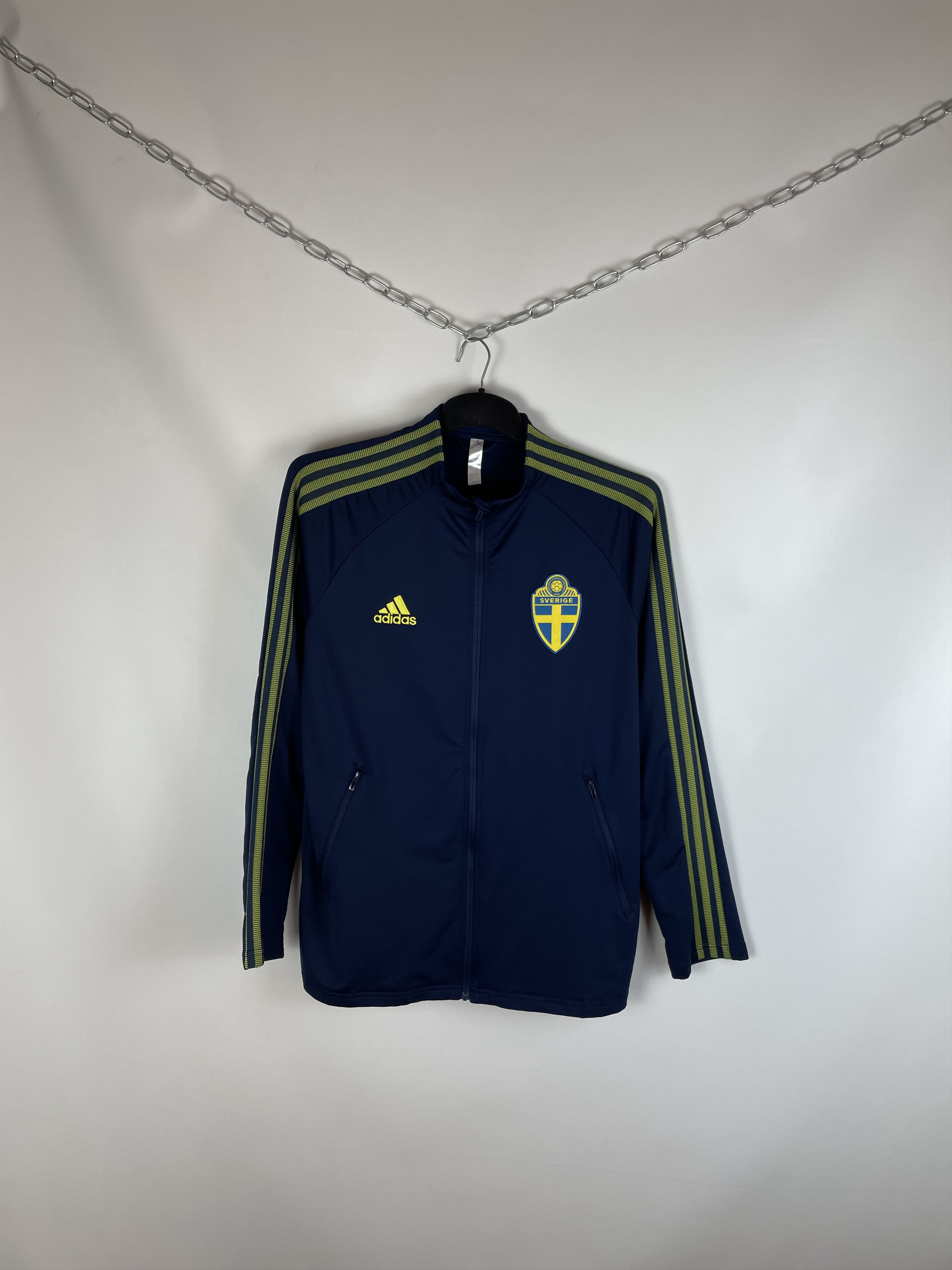 Adidas Adidas Sweden Sverige Training Zip Size US M / EU 48-50 / 2 - 1 Thumbnail