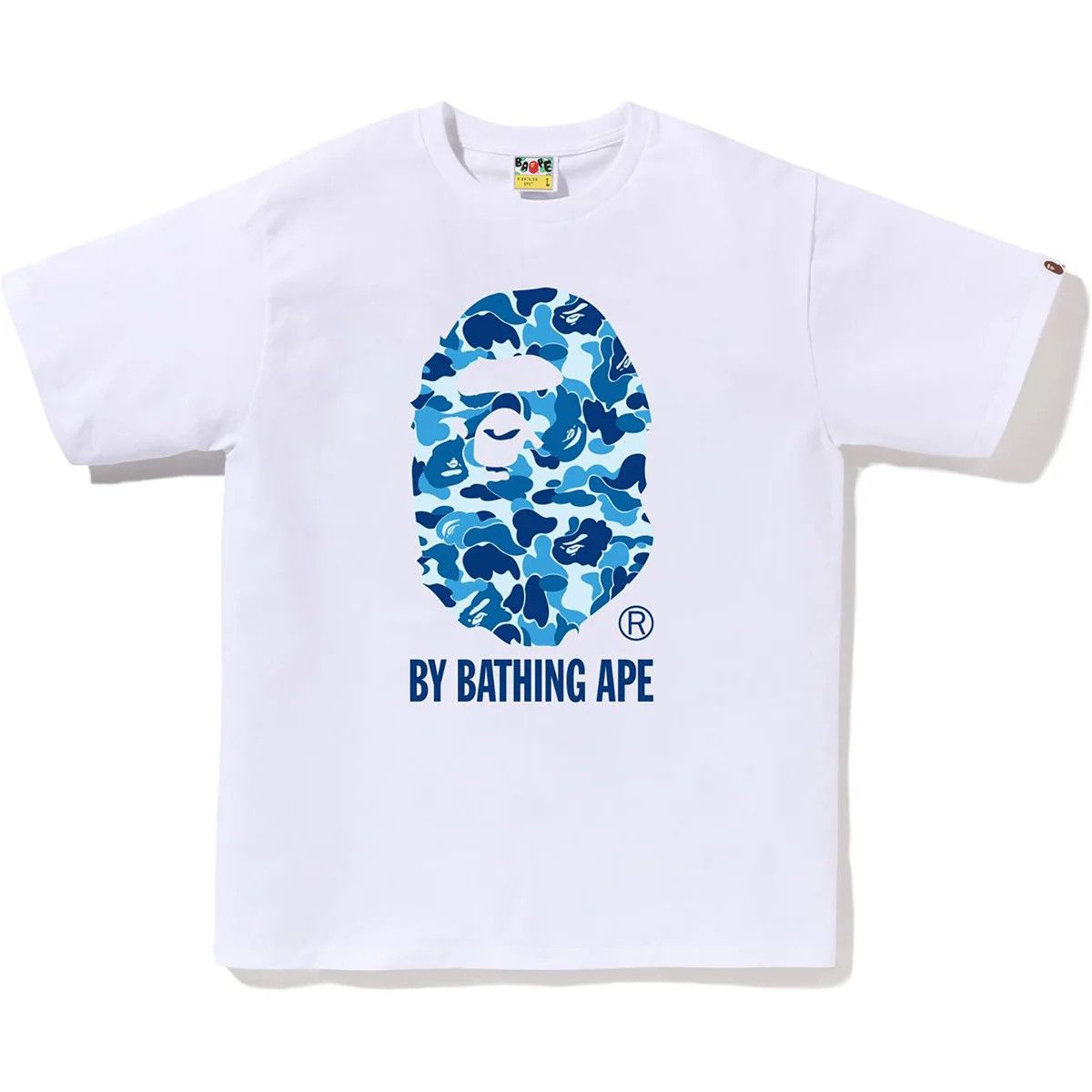Bape BAPE ABC Camo By Bathing Ape Tee (SS25) White/Blue Size US XXL / EU 58 / 5 - 2 Thumbnail