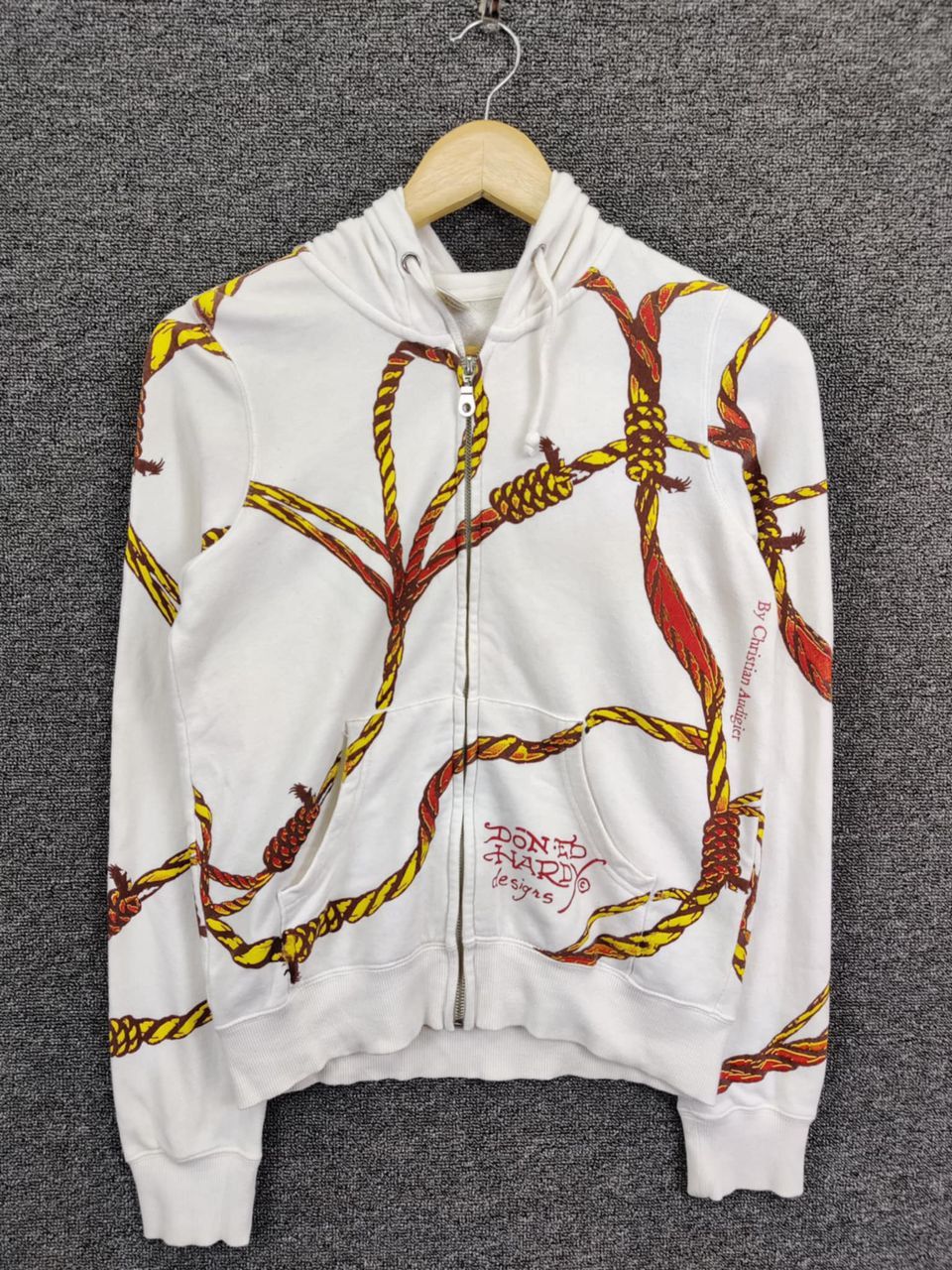 Ed Hardy Vintage Ed Hardy Christian Audigier Zipper Hoodie Size US S / EU 44-46 / 1 - 4 Thumbnail