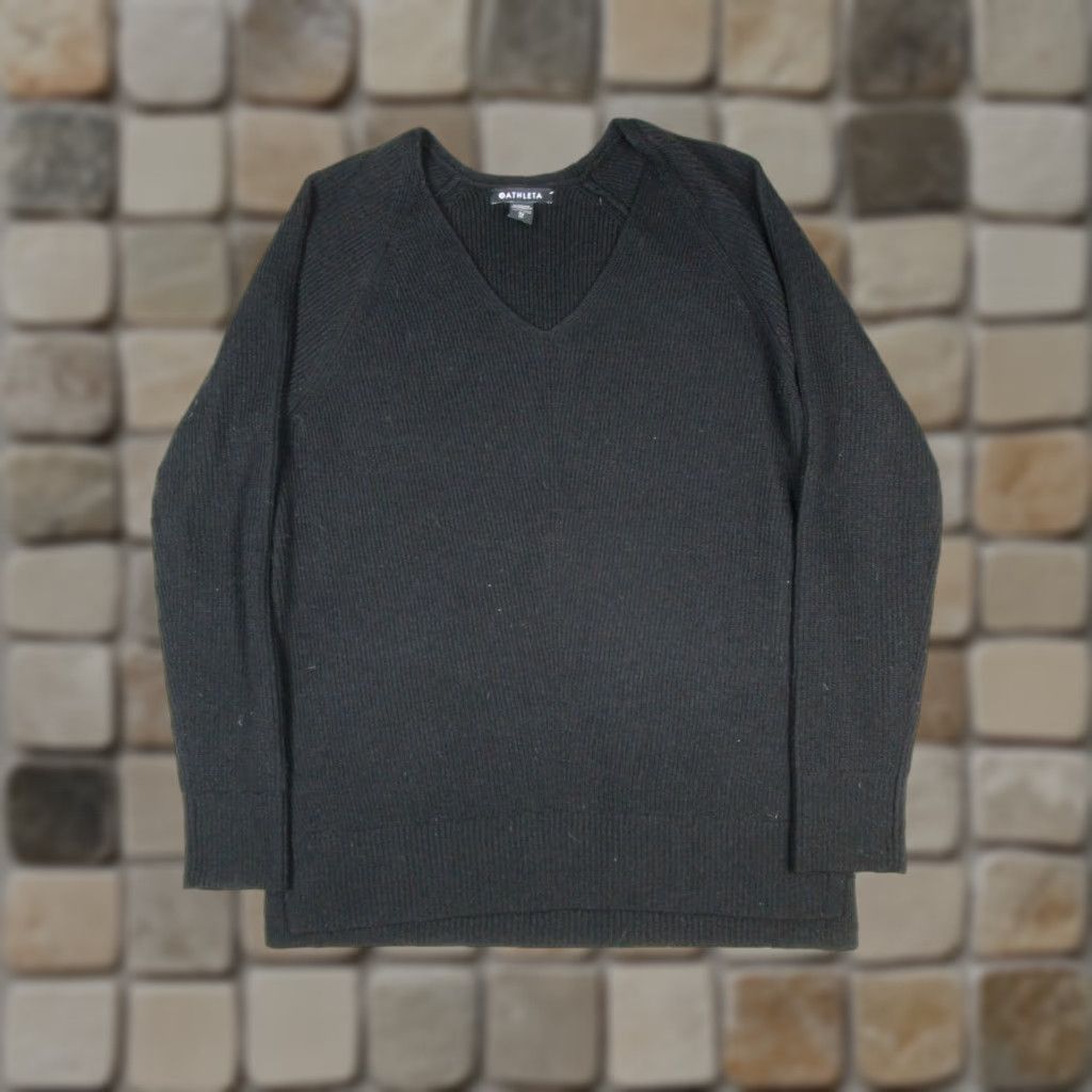 Athleta Athleta Sweater Womens XS Black Knit Pullover Size XS / US 0-2 / IT 36-38 - 1 Thumbnail