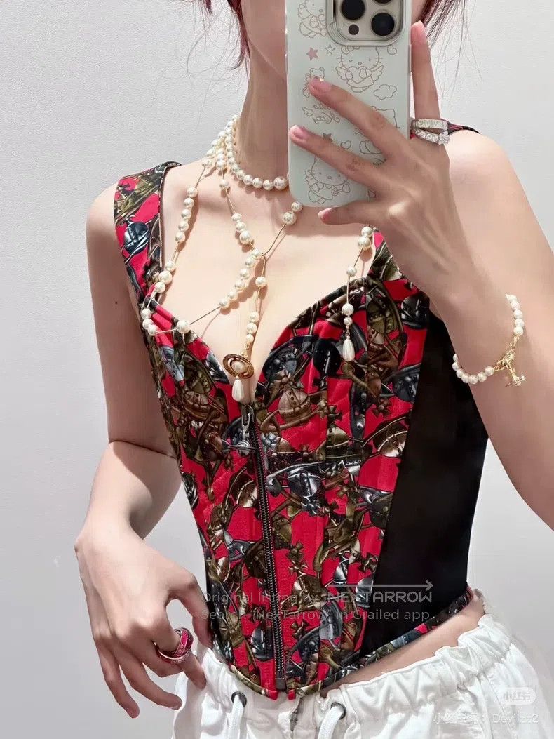 Vivienne Westwood Vivienne Westwood Corset boning lingerie with straps and v Size S / US 4 / IT 40 - 2 Thumbnail