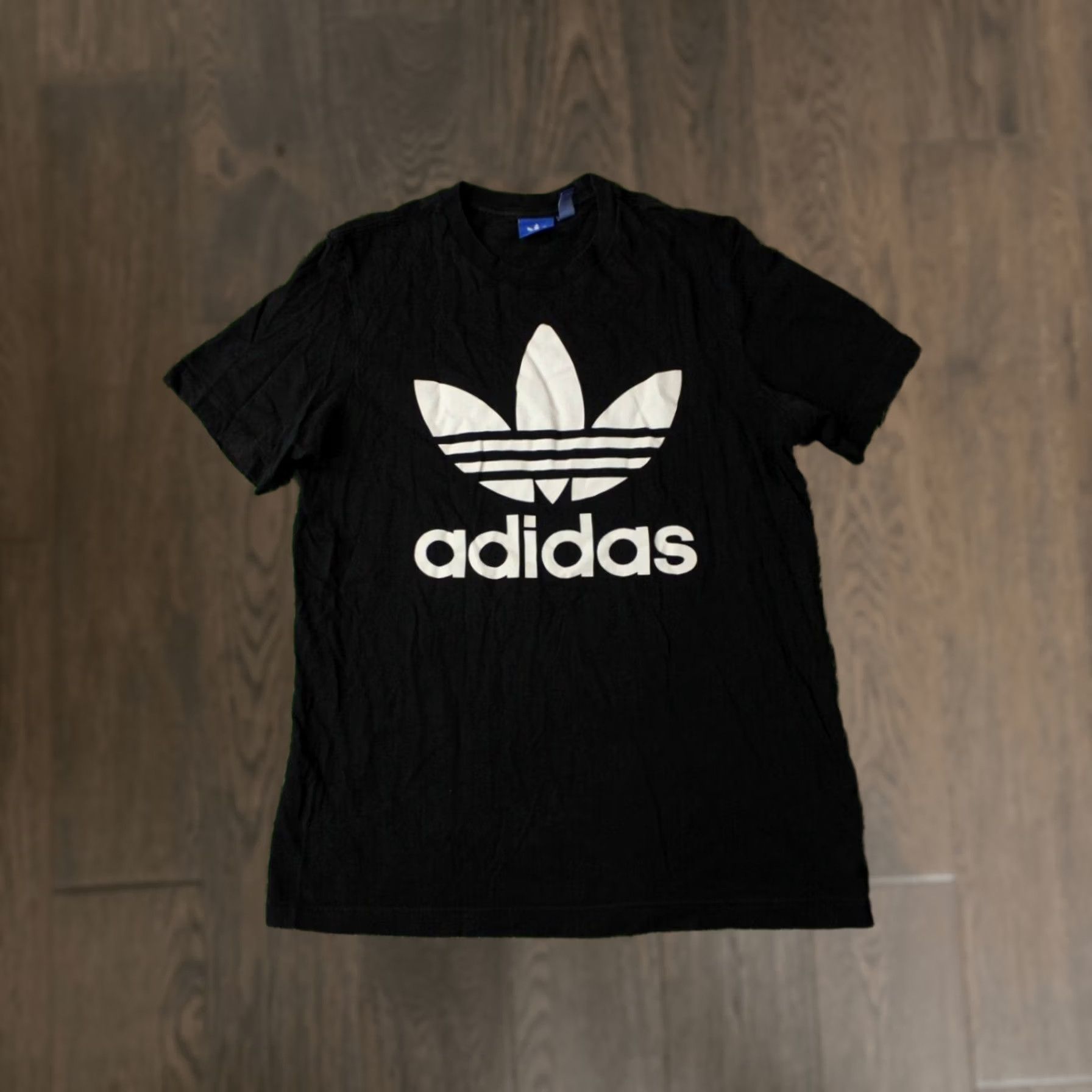 Adidas ADIDAS ORIGINAL MEN T-SHIRT Casual Short Sleeve Shirt Jersey Black XS 2017 Vintage No Mens Right? Size US S / EU 44-46 / 1 - 1 Thumbnail